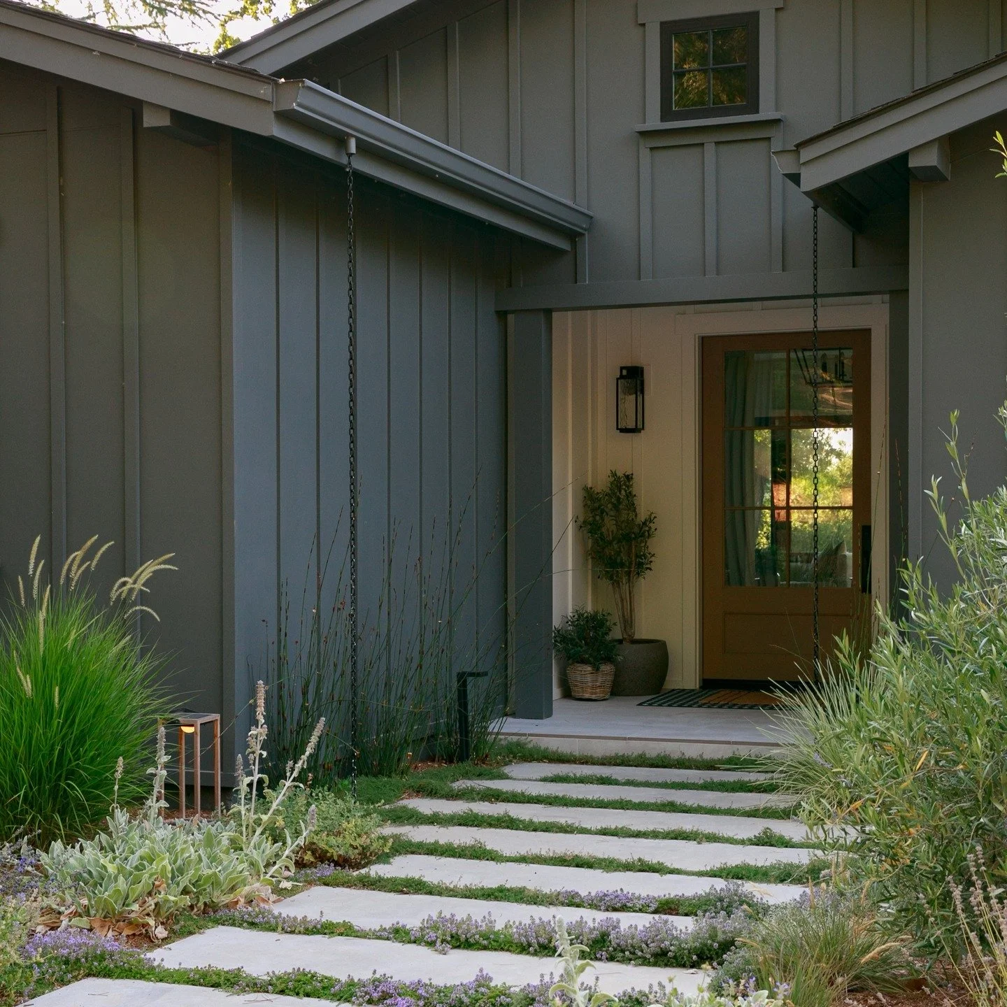 Stepping into warmth ✨
Soft greens, gentle textures, and a pathway that guides you home. This entry was designed to feel welcoming before you even reach the door.

#LandscapeDesign #OutdoorLiving #WarmWelcome #CaliforniaGardens #ModernLandscape #Gard