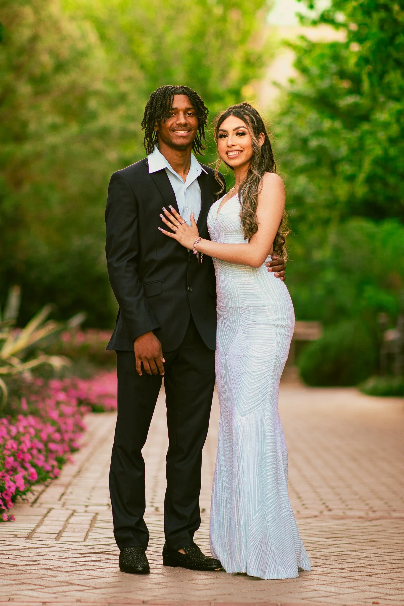 Formal couples portrait — DFW Couples photographer, Capuchino Photography