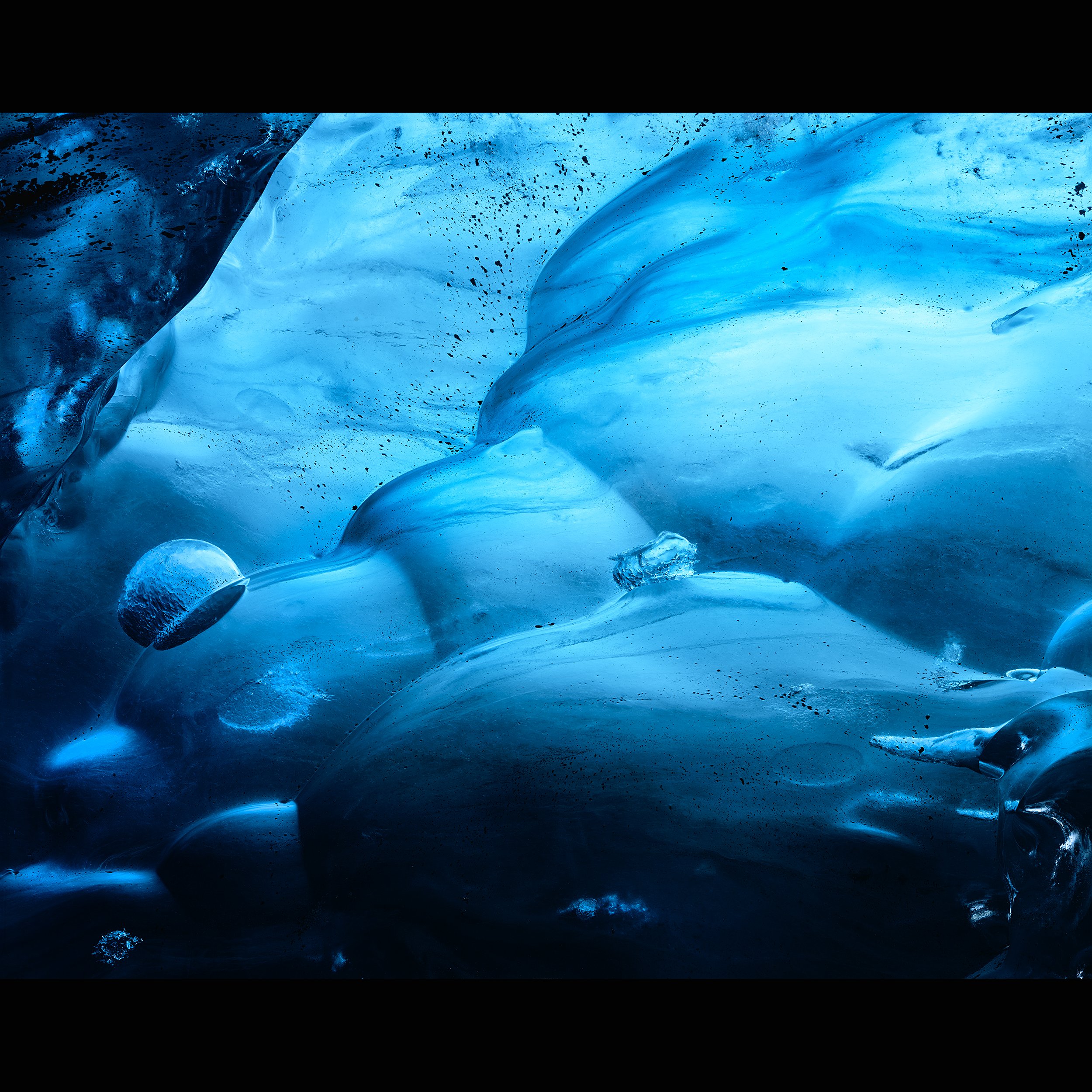 Blue Ice Window