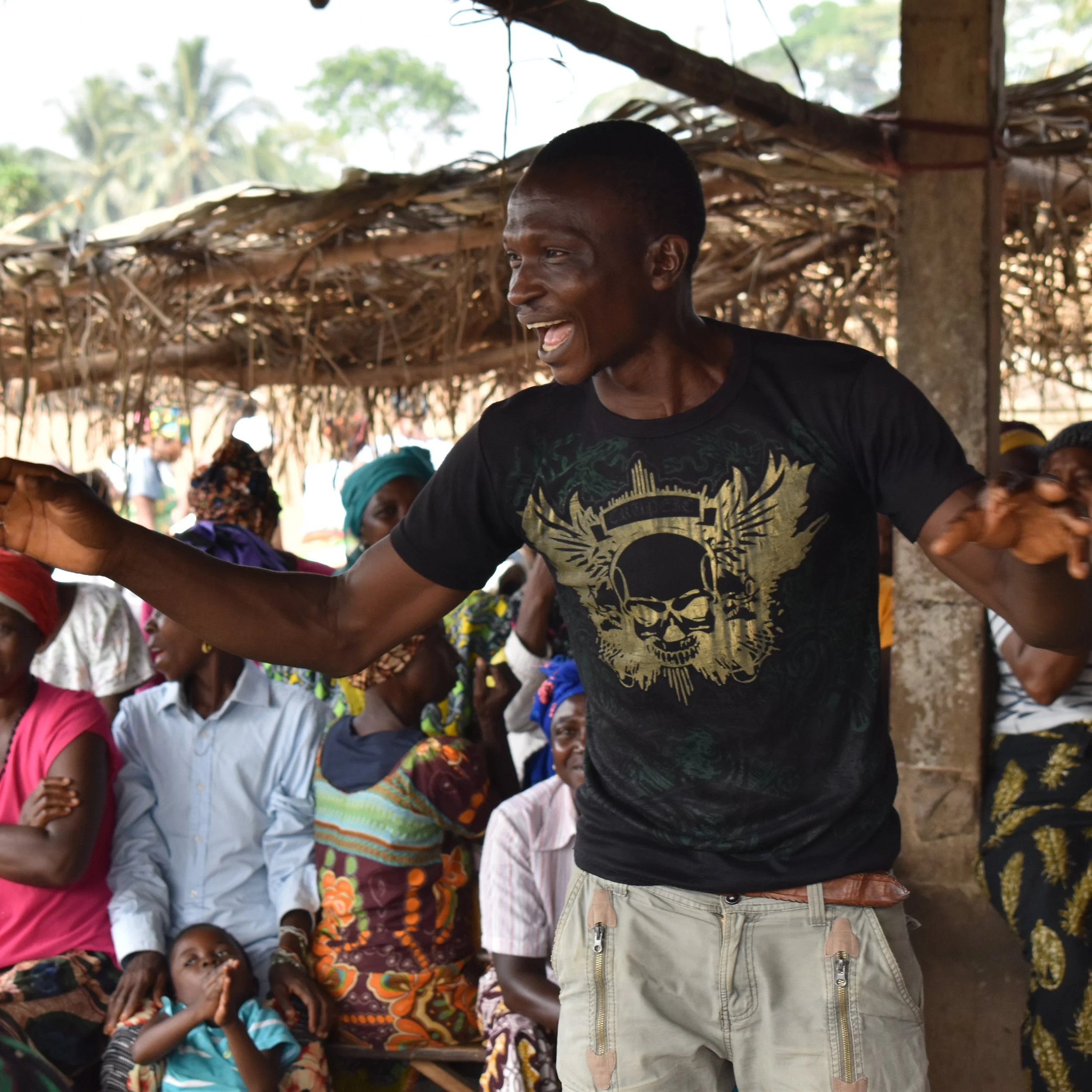 8-2-2022 Forlu ACT community meeting, Fofie B. Kallon says  they are very happy to see sharpening stone(OVP) (1).jpg