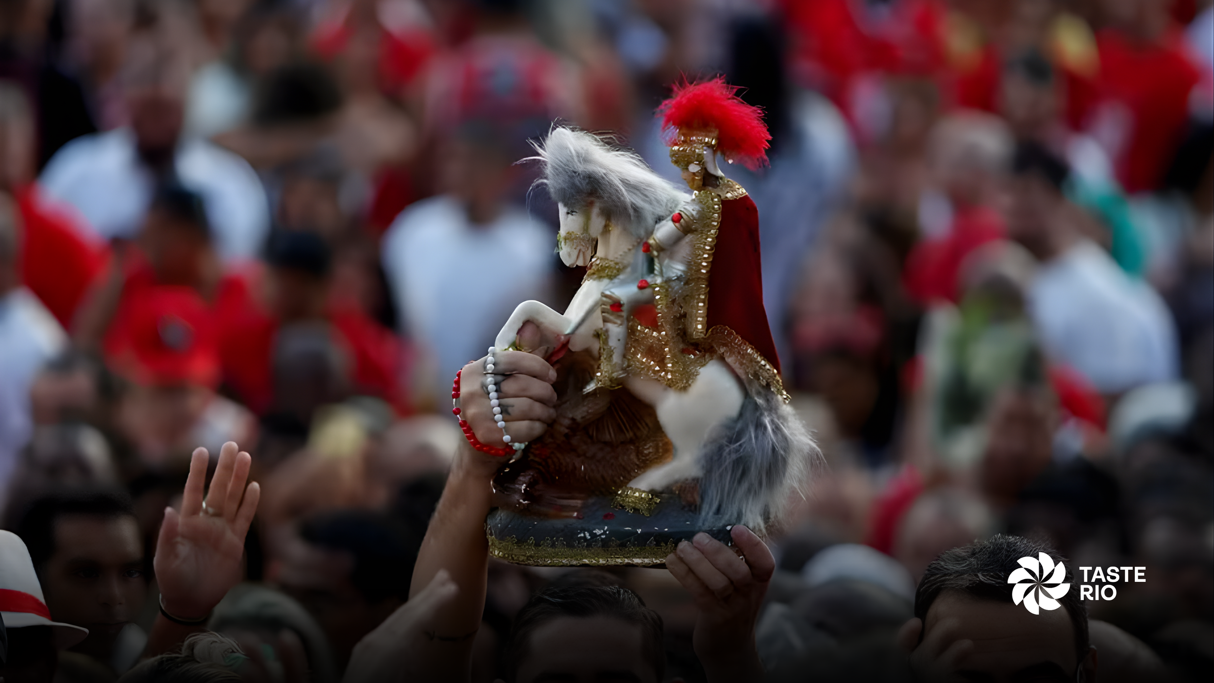 Red and White Streets – Salve Jorge! Ogum Iê!