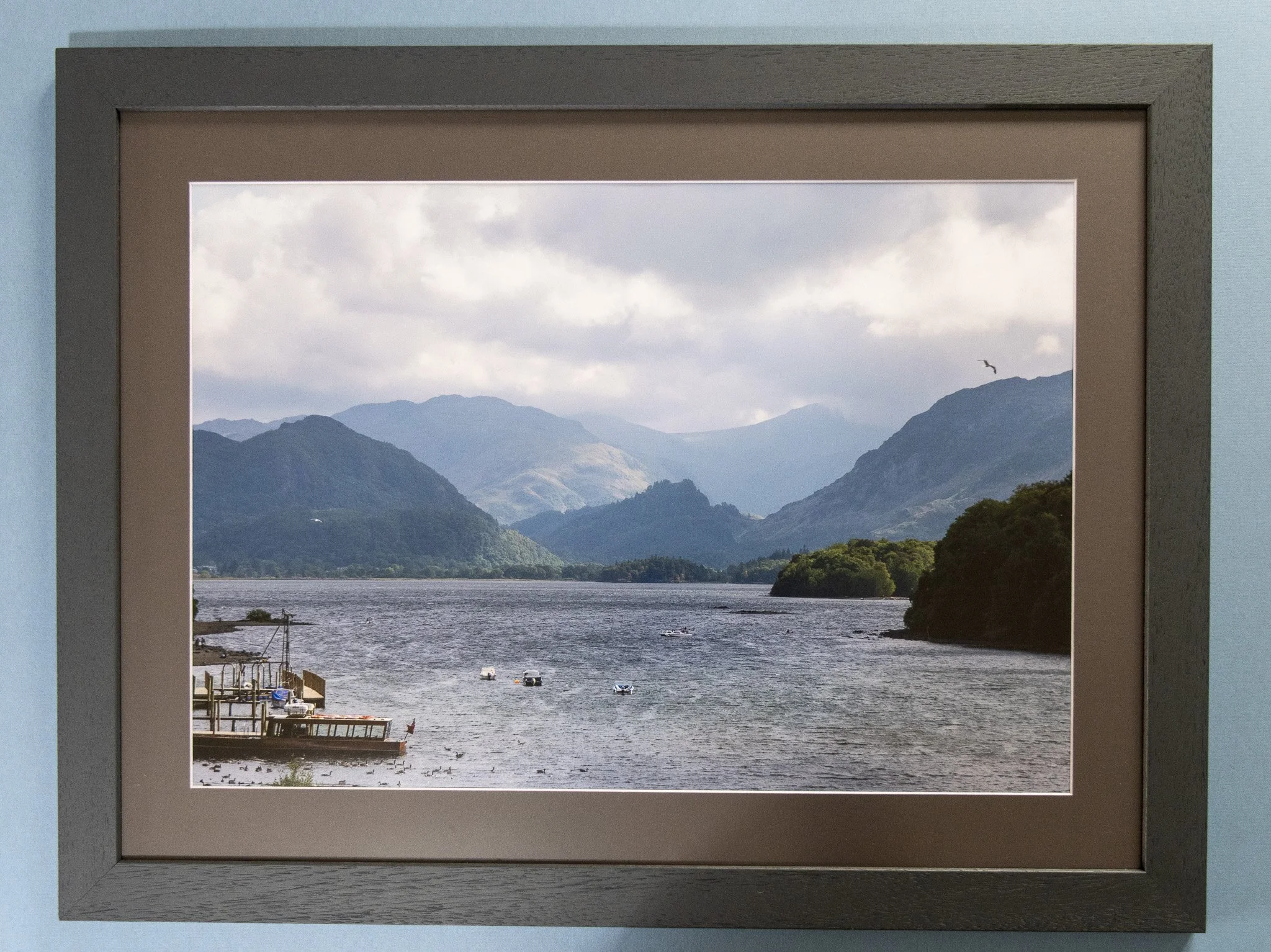 Derwent Grey Day Framed Print