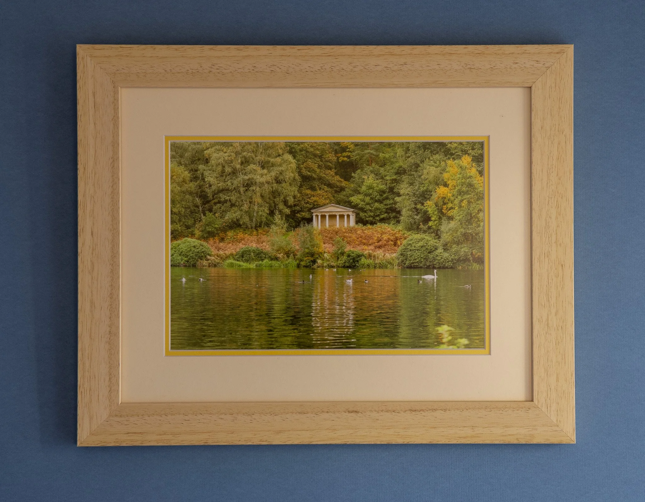 A4 "Greenery" framed print