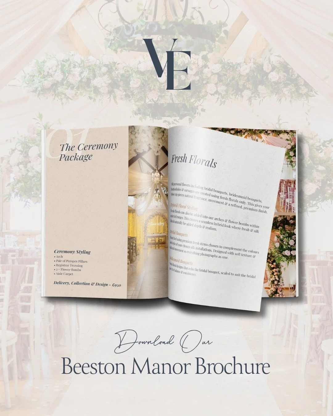 Beeston Manor brides &amp; grooms.. 📣

As a proud recommended supplier at @beestonmanor , we've been fortunate enough to have styled so many different weddings there, so we know their venue inside &amp; out.. 

Our Beeston Manor Brochure is the perf