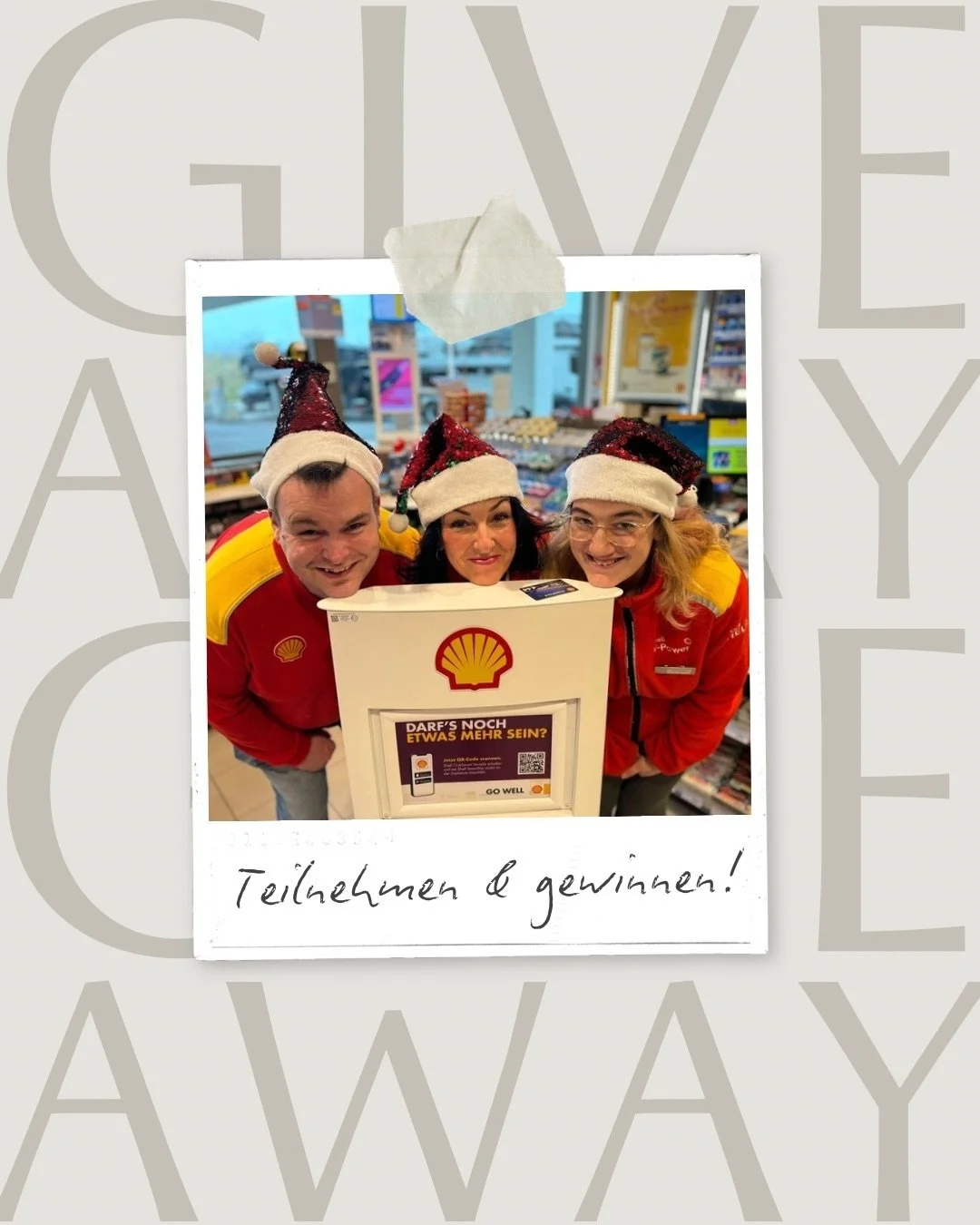 ⛽✨ Danke! ✨⛽
Wir m&ouml;chten uns bei all unseren Kundinnen und Kunden f&uuml;r eure Treue bedanken &ndash; jeden Tag, jede Fahrt, jeden Stopp bei uns. Ohne euch w&auml;re unsere Station nicht das, was sie ist. 🙏💛

Als kleines Dankesch&ouml;n verlo