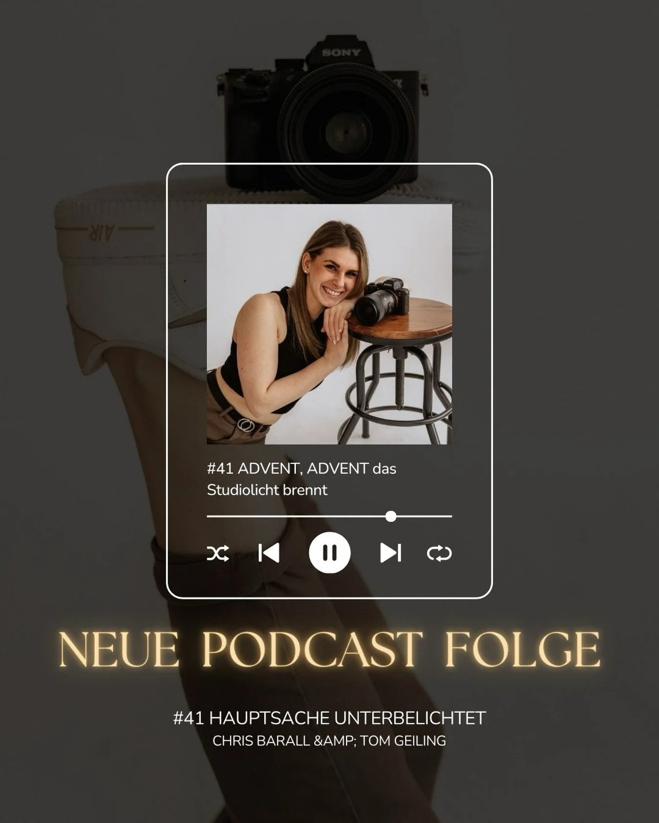 🎙️ Podcast-Time bei Tom &amp; Chris &ndash; Hauptsache Unterbelichtet!
Ich durfte zu Gast sein und wir haben &uuml;ber einige richtig spannende Themen gesprochen:

✨ Wie ist eigentlich der Name tersian photographie entstanden?
Ich erz&auml;hle, was 