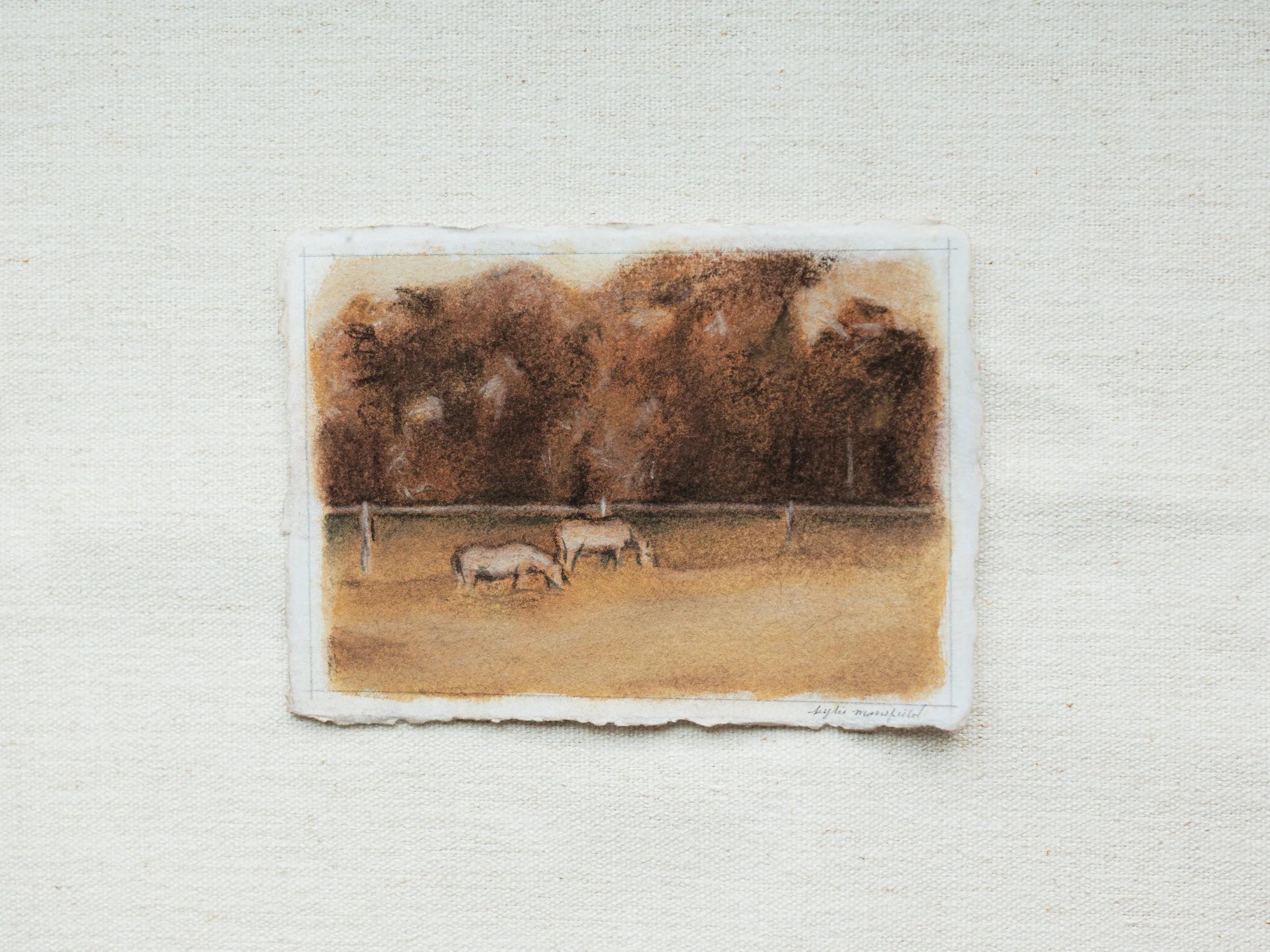 HORSE LANDSCAPE NO. 3