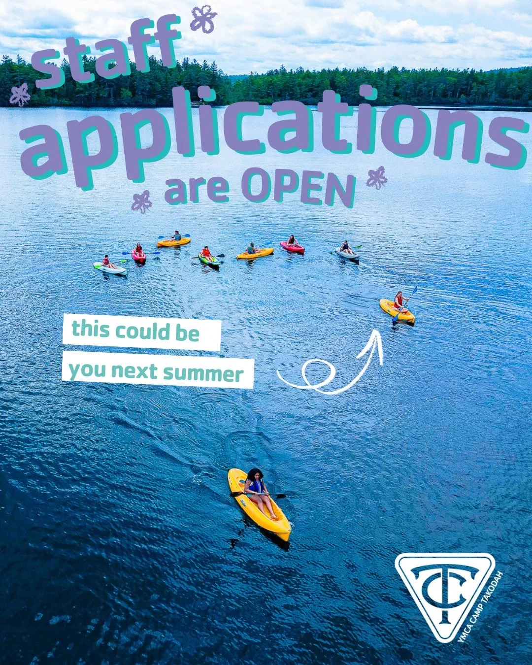 ✨Staff Applications are OPEN for Summer 2026 ✨
🔗 application link in bio
Postions Available:
⭐️ Waterfront Leaders
⭐️ Adventure Leaders (rock climbing, high ropes course)
⭐️ Nature Leaders
⭐️ Performing Arts Leaders
⭐️ Arts & Crafts Leaders
⭐