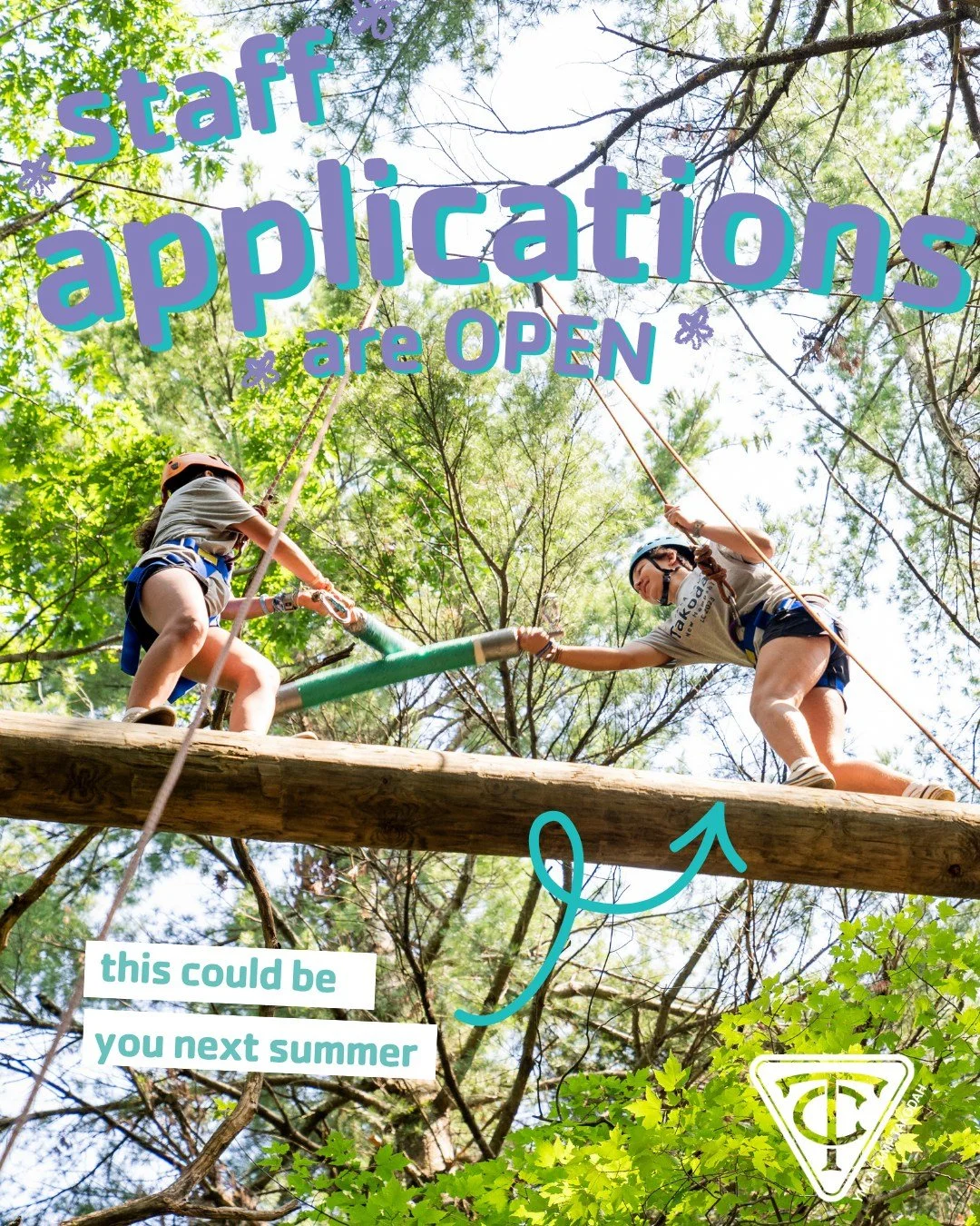 Why work in an office building this summer, when this could be your office!? 
Apply for summer staff now! Link in bio.