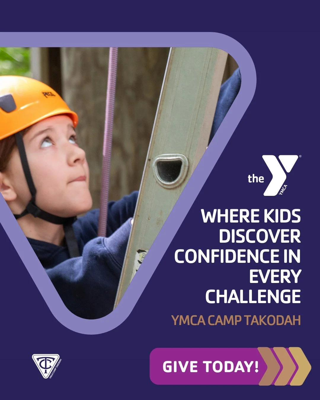Each climb, paddle, and new experience helps a child believe in themselves. Your support strengthens the financial assistance, programs, and facilities that keep Takodah thriving for generations. Give today at the link in our bio!
#YMCACampTakodah #C
