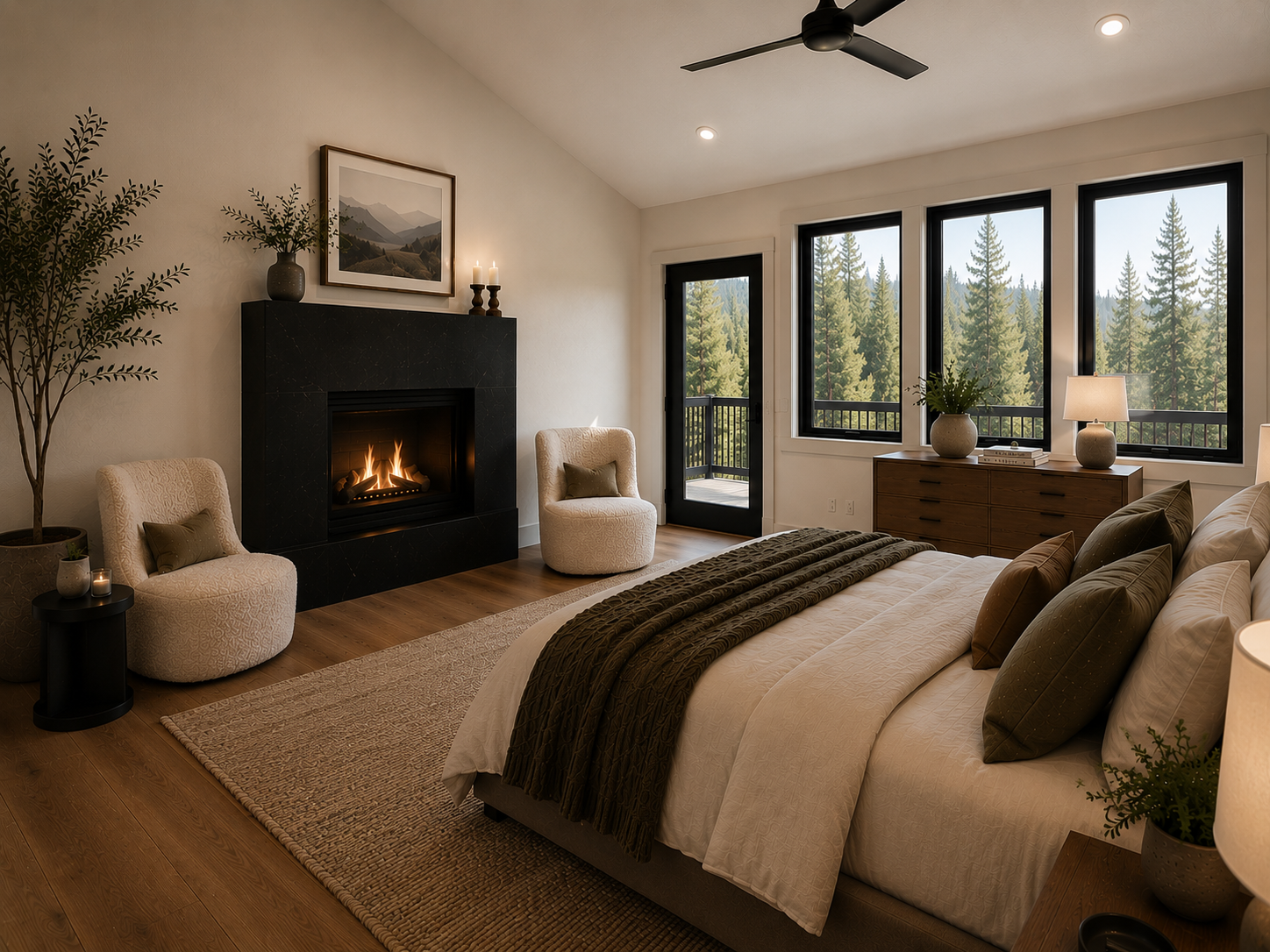 Mountain Bedroom Luxury