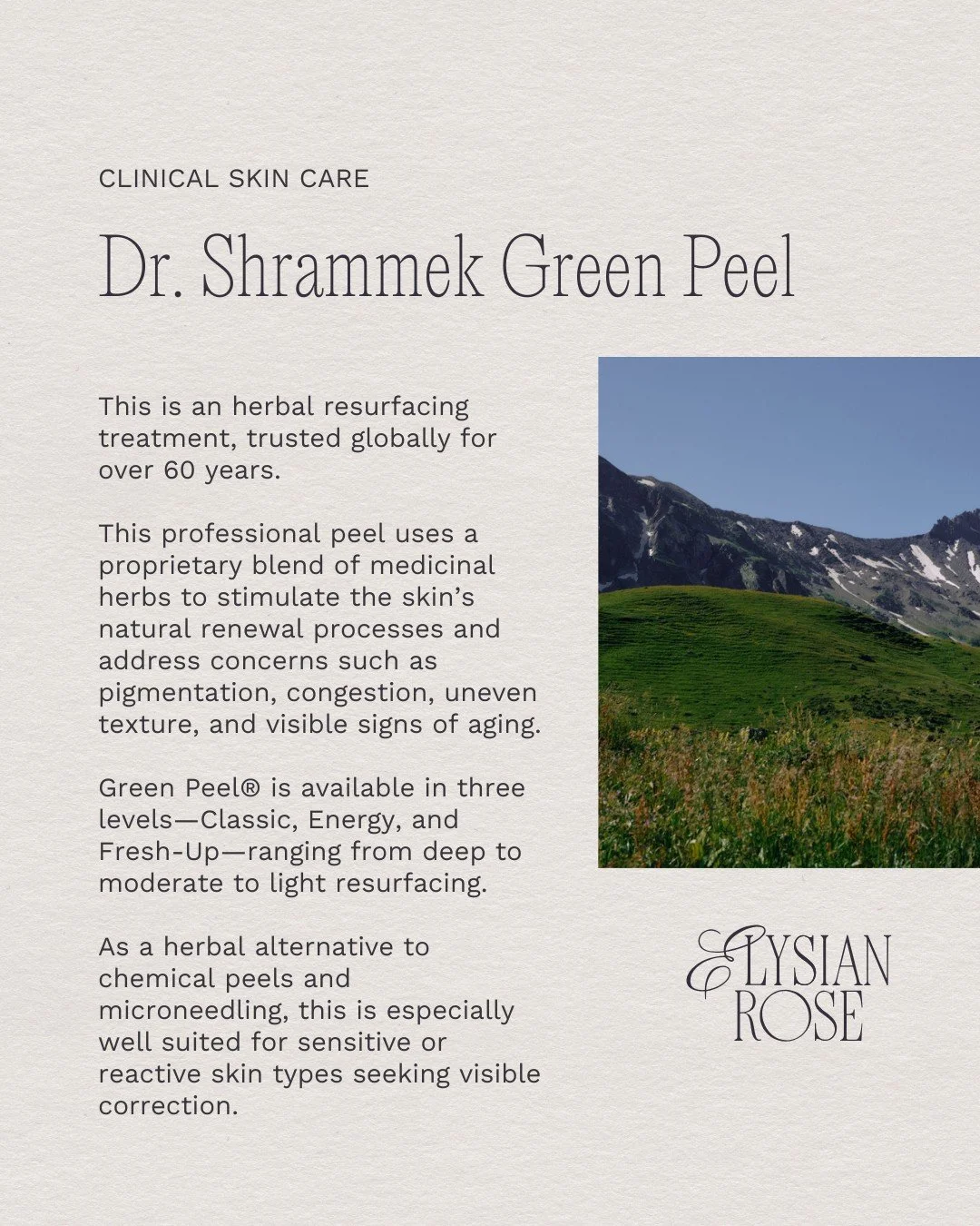Clinically proven renewal &mdash; smoother, firmer, more uniform skin without downtime.

🌿 Special pricing and complimentary enhancements included when purchased as part of a series.

Full details in our journal post. Book via the link in bio. 💚

.