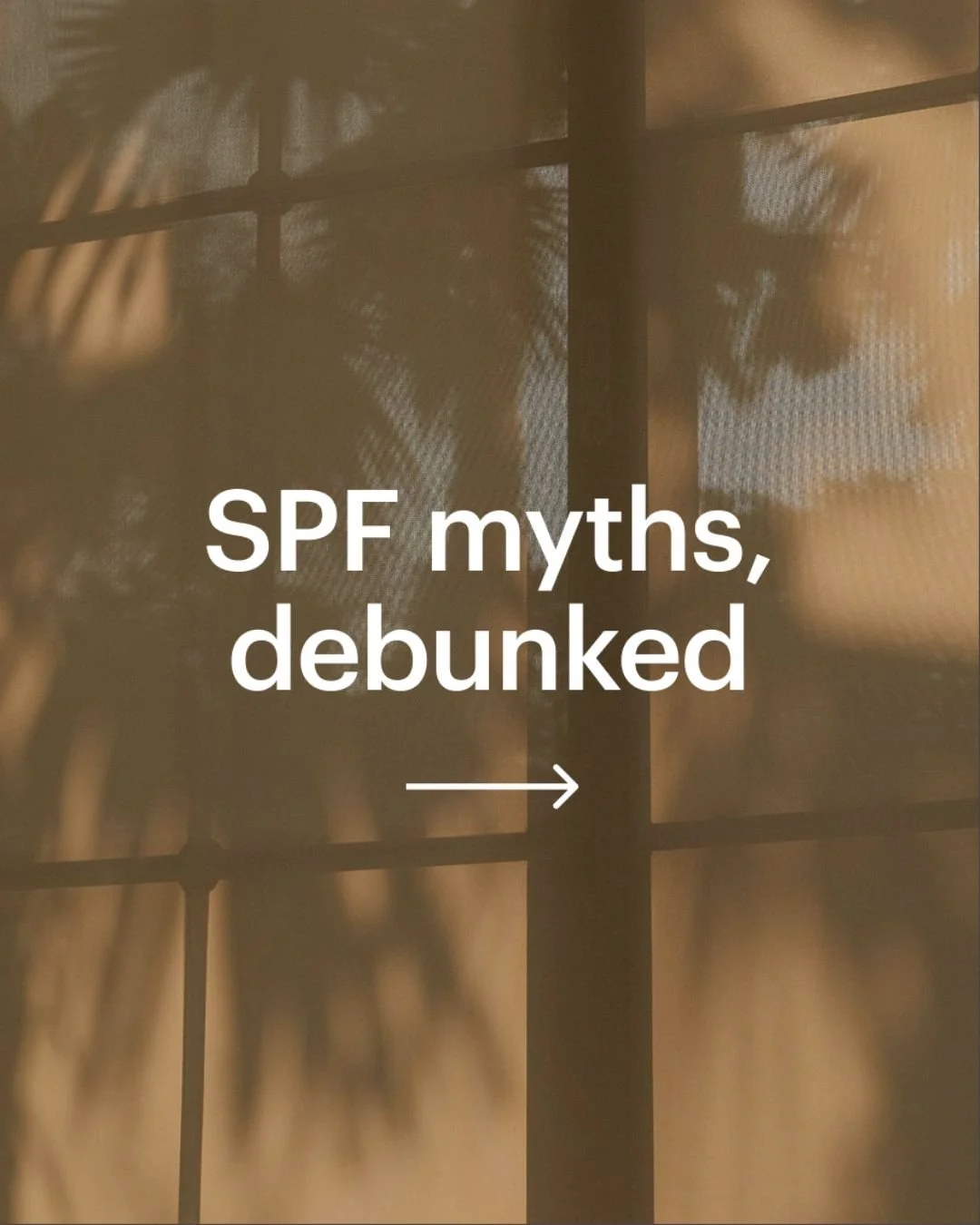 Let&rsquo;s clear up a few SPF myths. ☀️

I hear a surprising number of misconceptions about sunscreen&mdash;from &ldquo;I don&rsquo;t want chemicals on my skin&rdquo; and &ldquo;sunscreen causes cancer&rdquo; to the belief that natural sun exposure 
