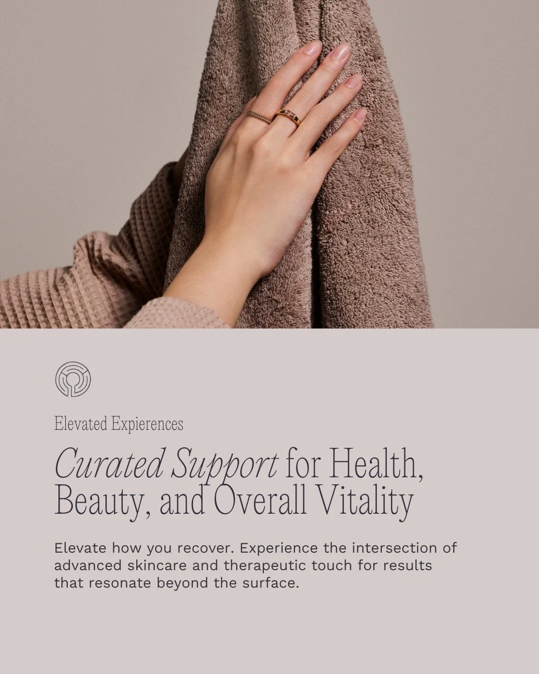 What if your appointment could address more than one goal? ✨

Many of our clients have both skin and body-care goals and choose to book additional time for a more comprehensive, fully integrative experience.

✨ Our Elevated Experiences combine advanc