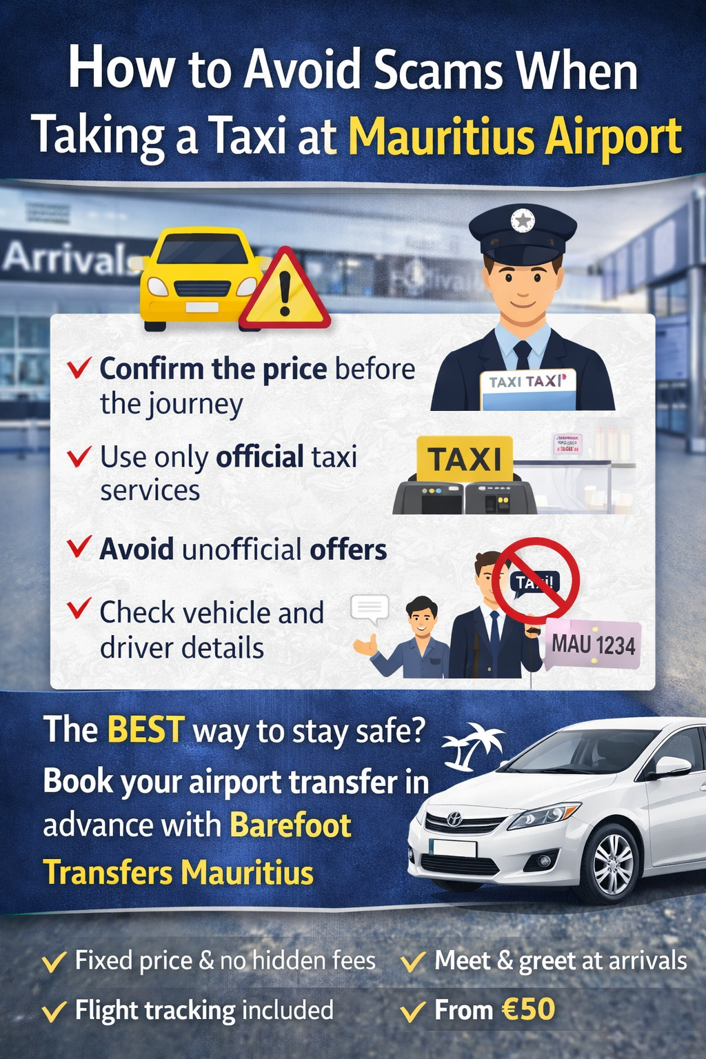 How to Avoid Scams When Taking a Taxi at Mauritius Airport