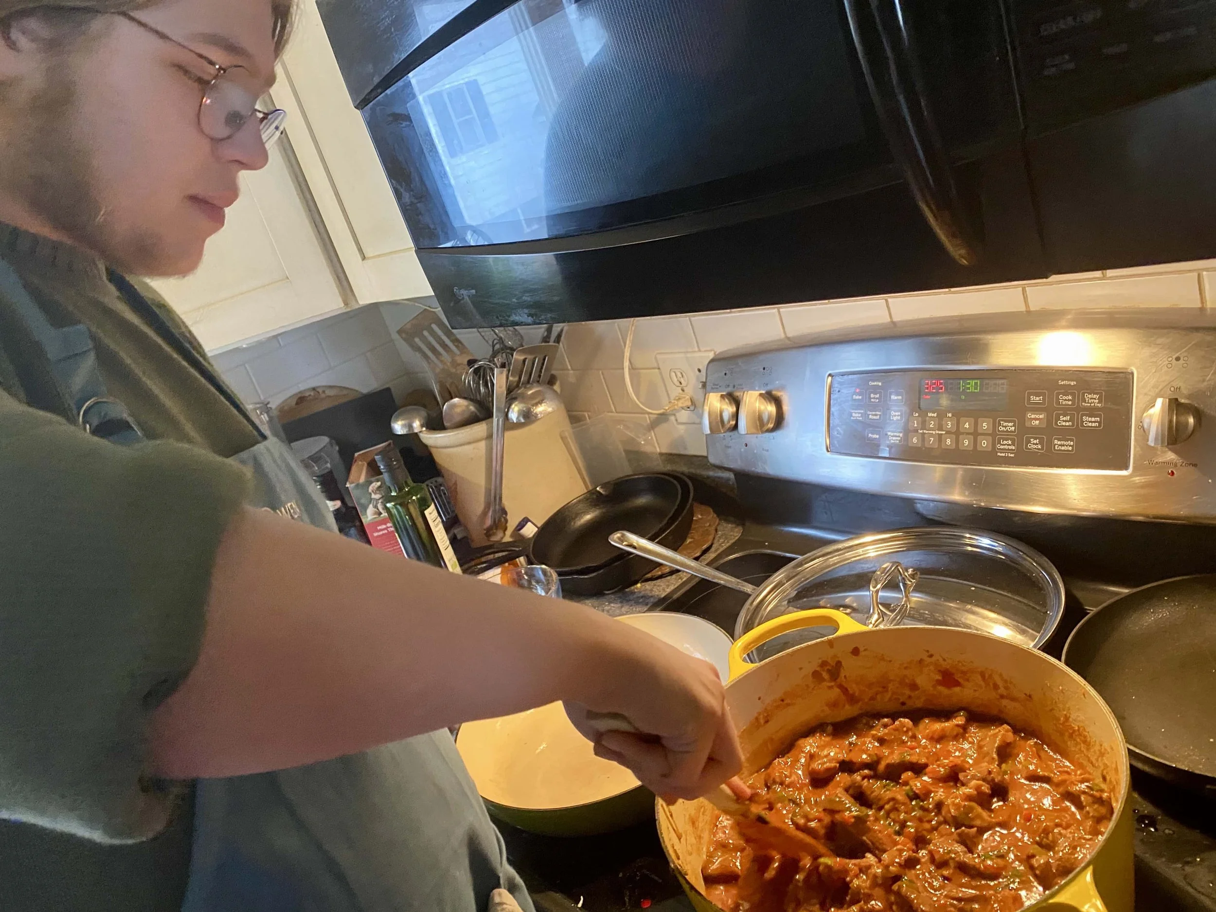 Sunday chili with the sweet pea