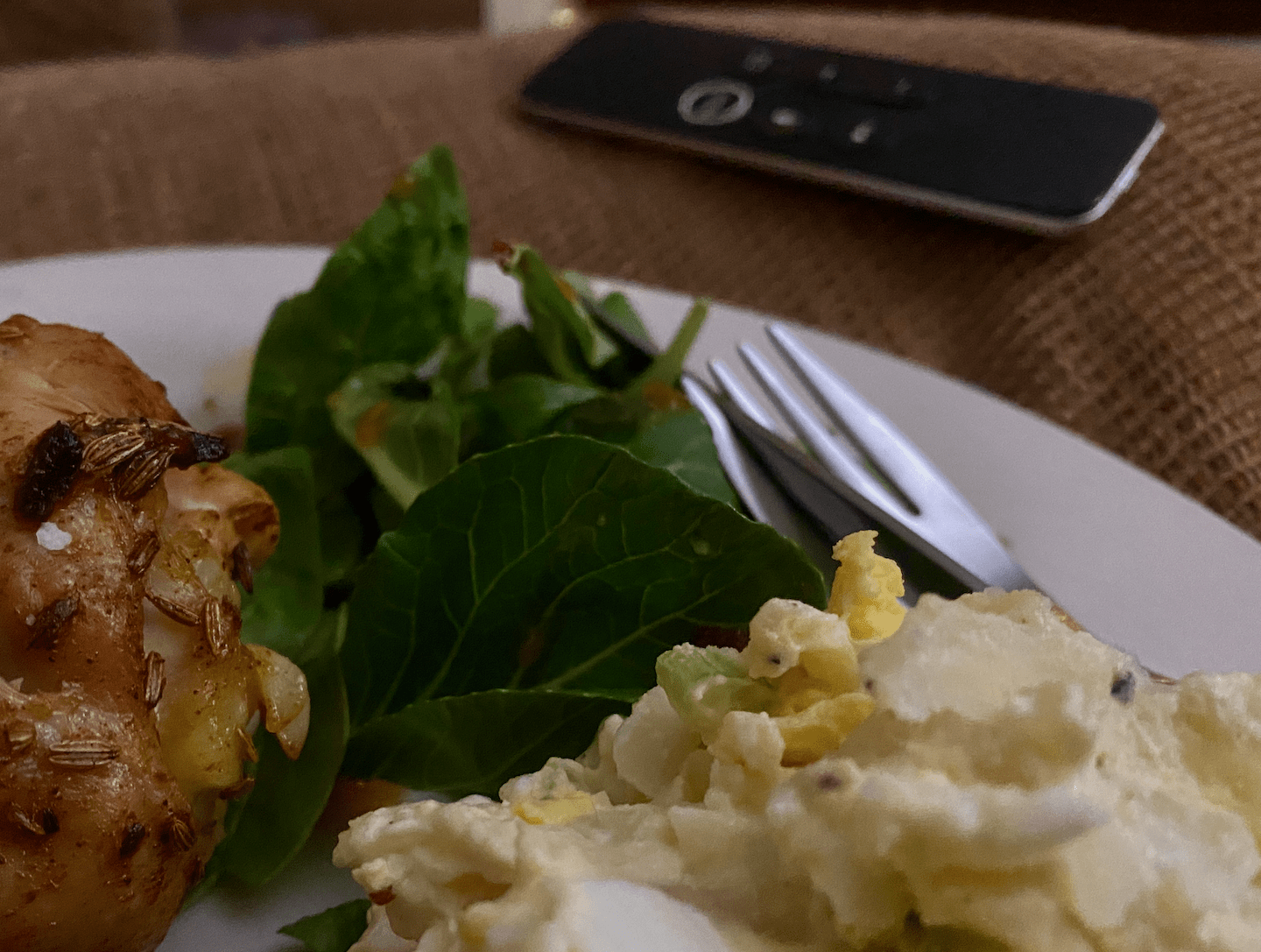 So, you peel six potatoes
