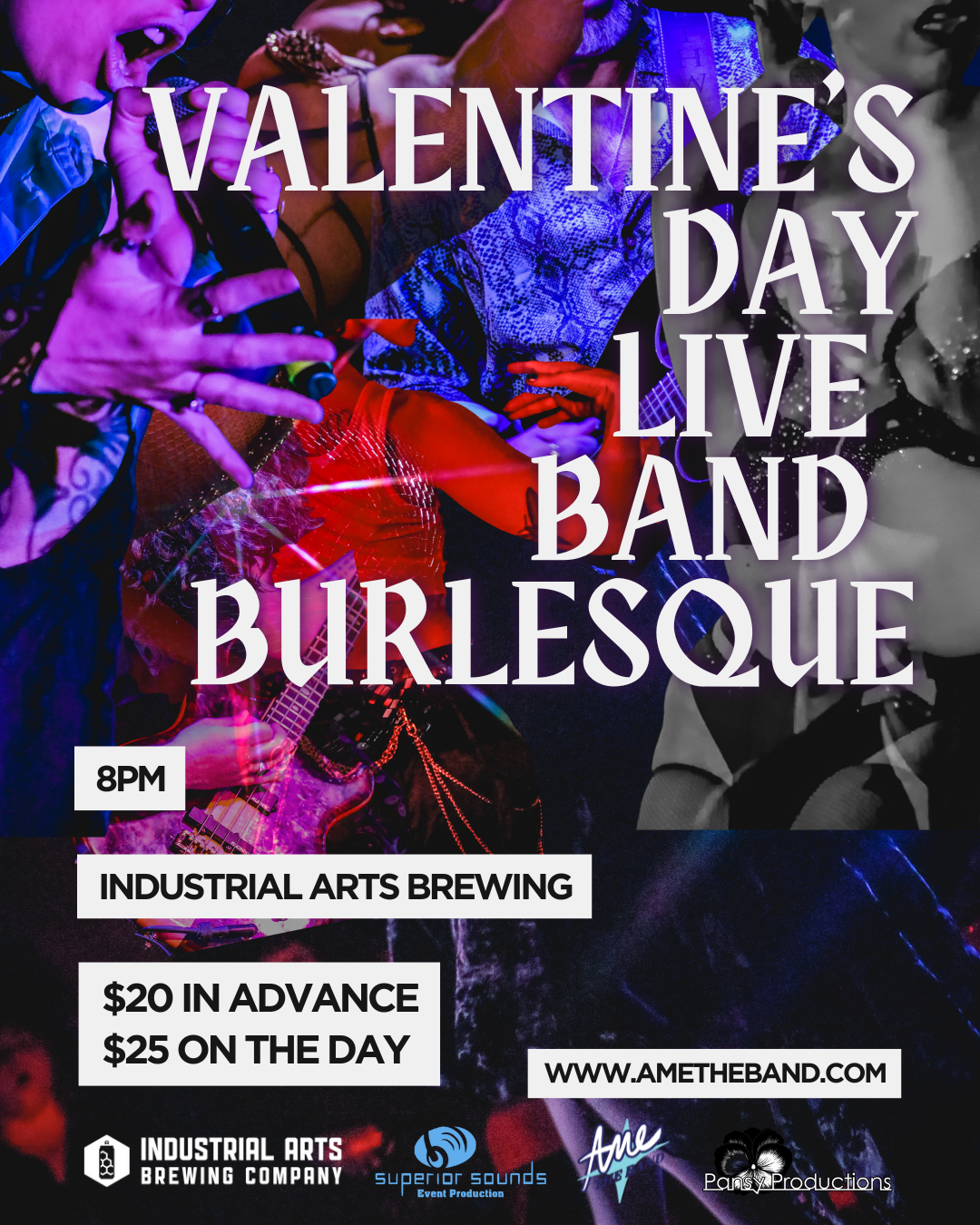 Love Untamed - A Live-Band Burlesque Valentine Show