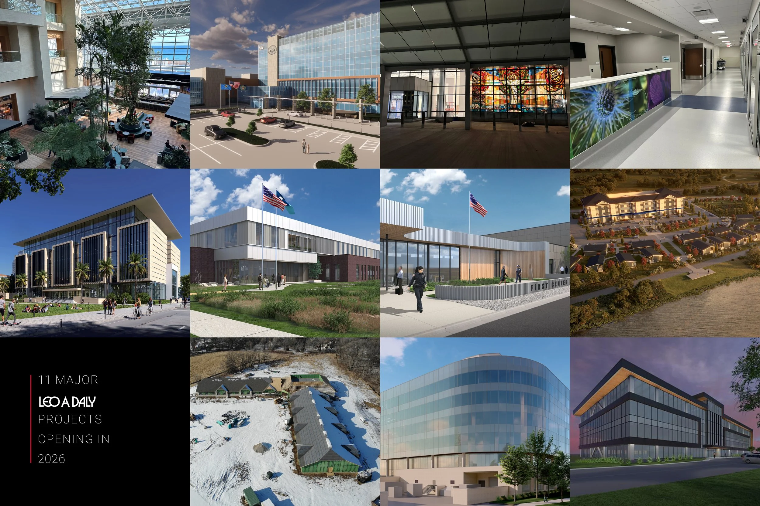 Designing the future: 11 LEO A DALY projects opening in 2026