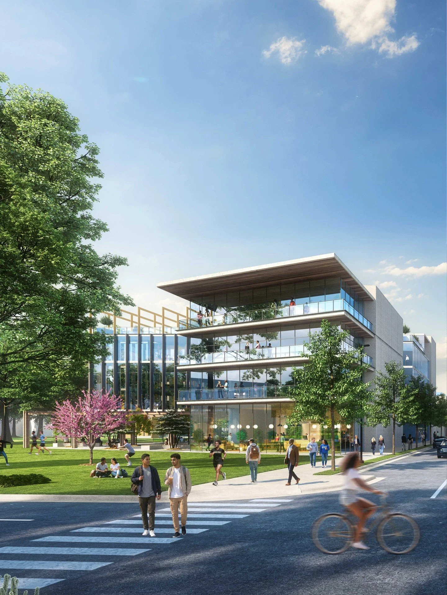 What if nature became your neighborhood amenity?

The Villages at Bowie State MARC is envisioned as a series of interconnected villages woven into an existing forest landscape&mdash;where trails, parks, public spaces, homes, and community destination