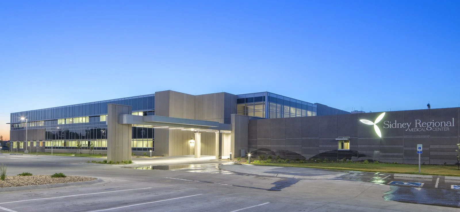 The Sidney Regional Medical Center uses a single access point.