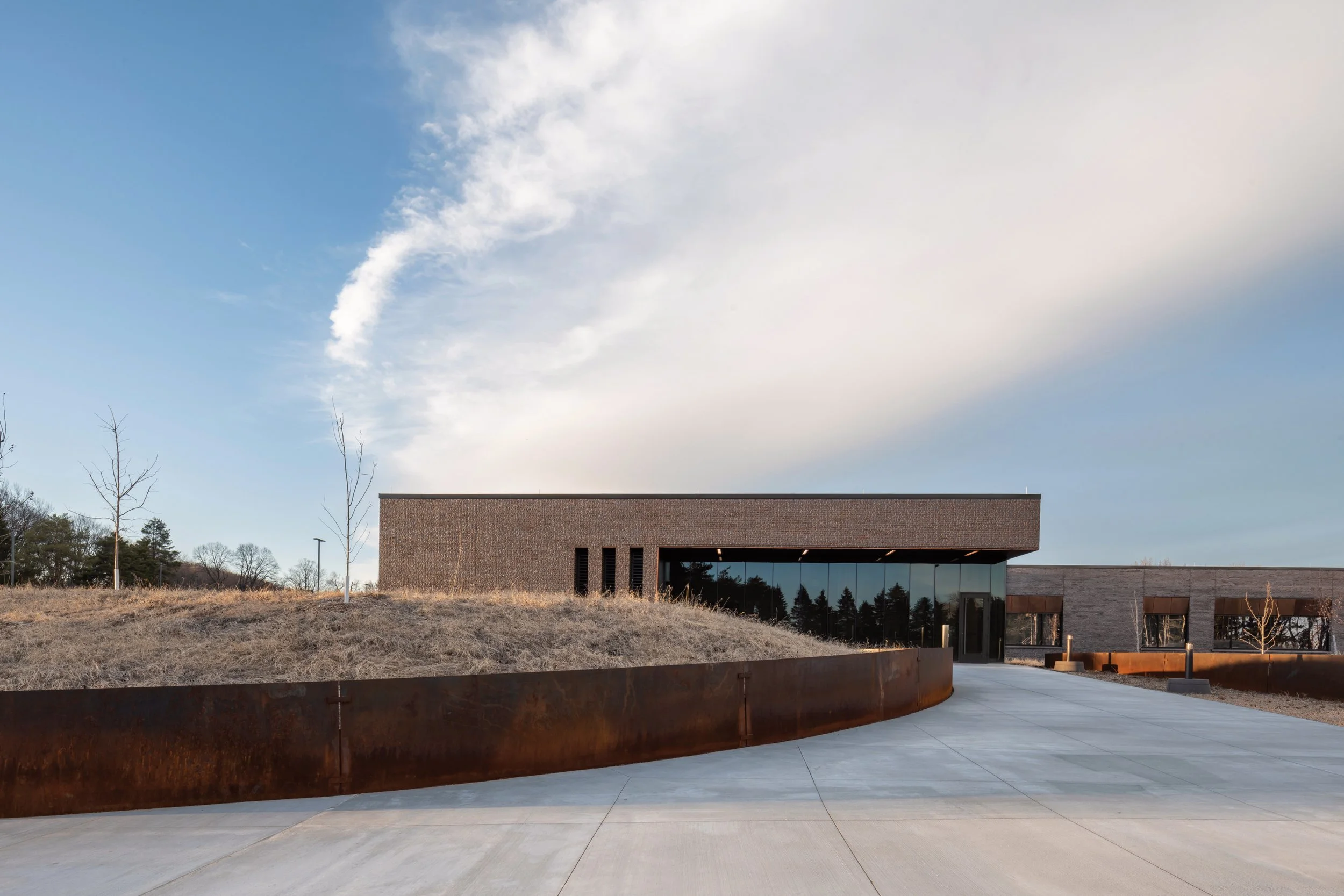 Building view of the Hennepin County medical examiner's facility.