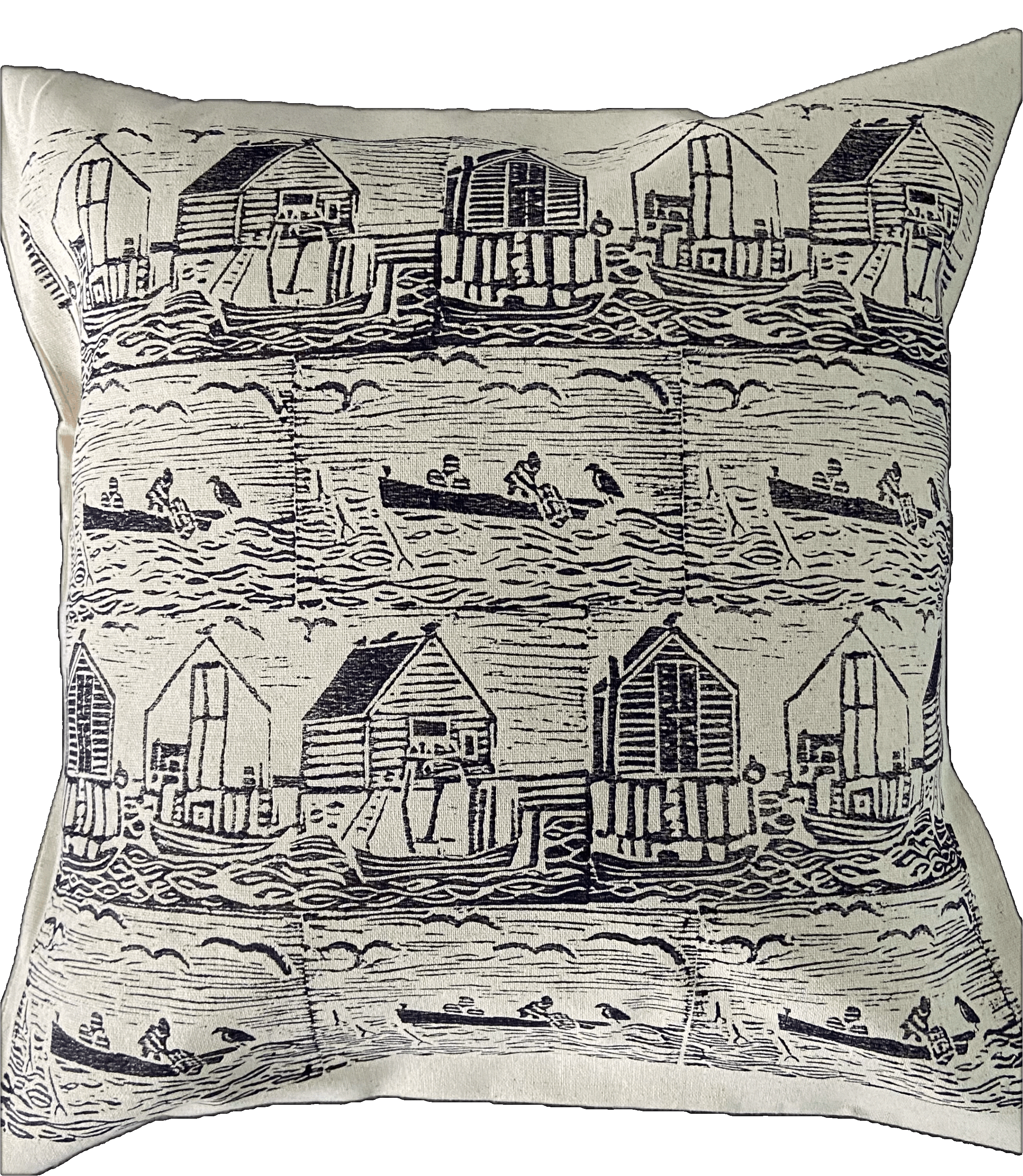 Round The Bay Pillow