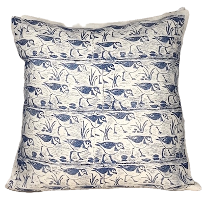 Piping Plover Pillow