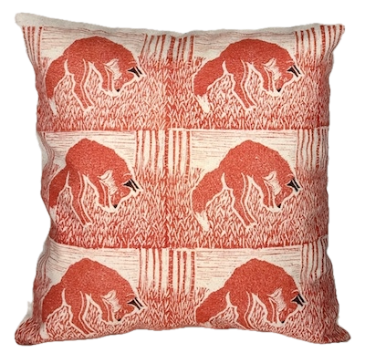 Red Fox Pillow