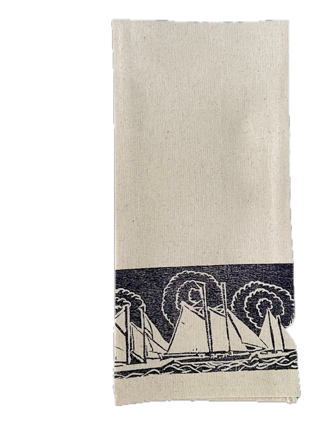 Sailboats Tea Towels