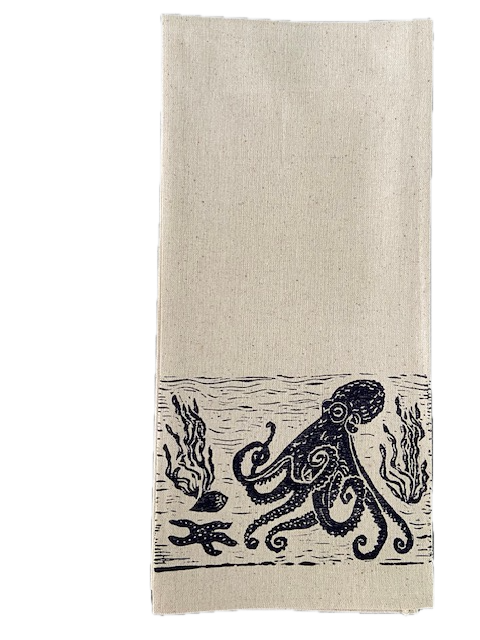Octopus Tea Towel