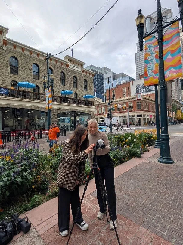 Our camera rolls lately... 🤎

Full of behind the scenes content working with inspiring clients, being a part of their wins, collaborating with likeminded partners, and connecting even deeper with the Calgary community, it&rsquo;s been incredible.&nb