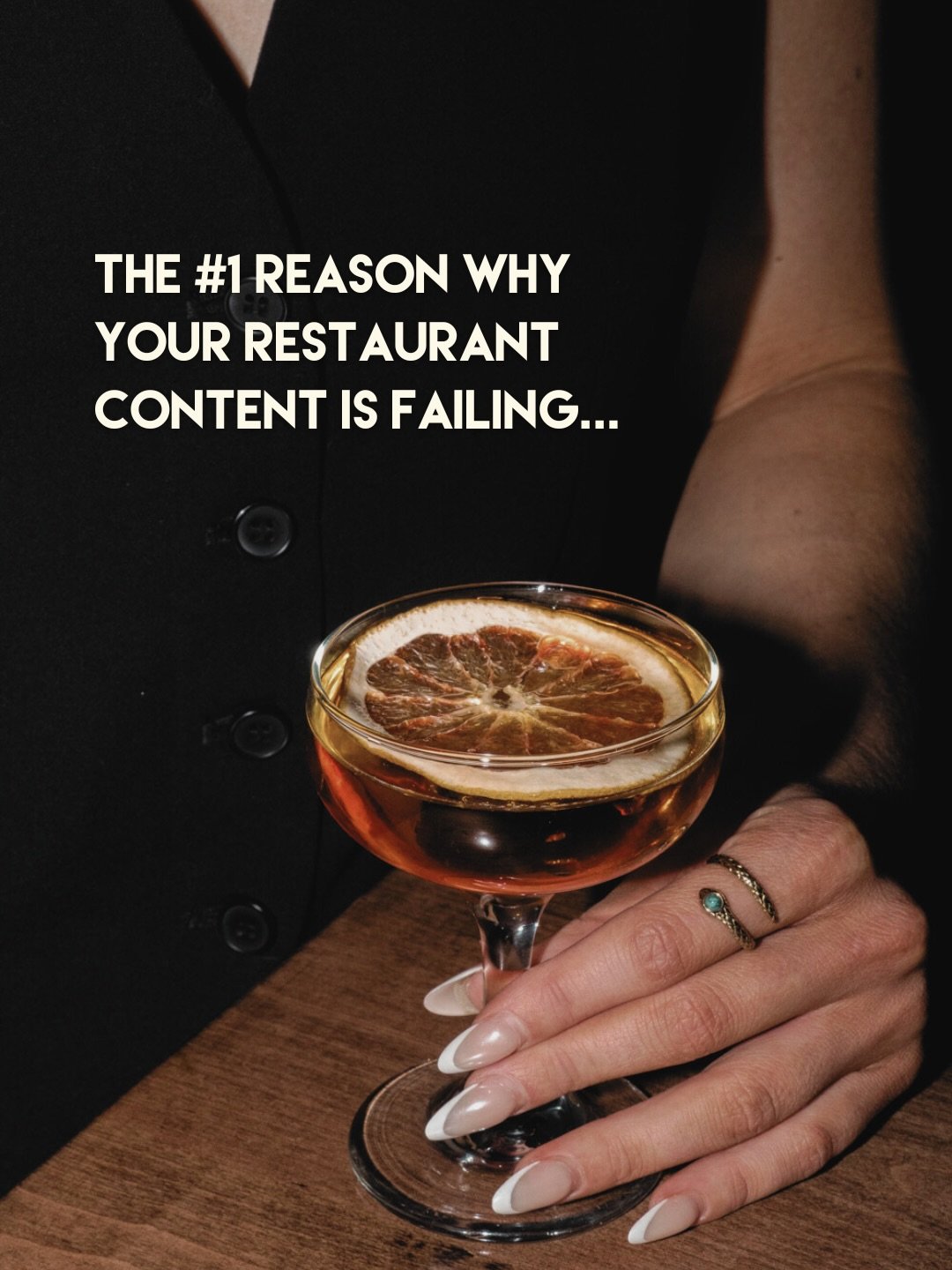The #1 reason your restaurant is failing❌

You&rsquo;re only selling the menu, not the experience.

Food photos matter. But what builds engagement and fills tables is storytelling, behind-the-scenes moments, chef features, and the atmosphere that mak