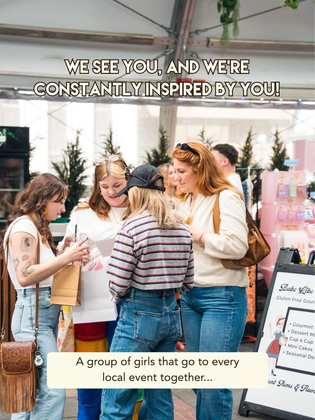 A moment to celebrate this incredible community of women in Calgary 💛

Whether you&rsquo;re supporting local businesses at markets or online, sharing your creativity, or staying up late packing orders while balancing a full-time job, we see you and 