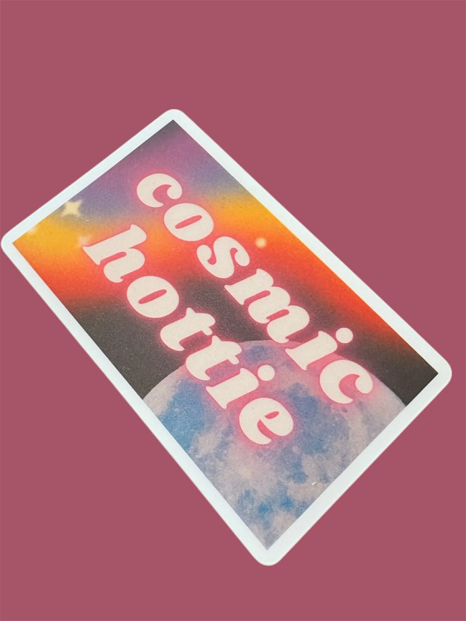 Cosmic Hottie Sticker