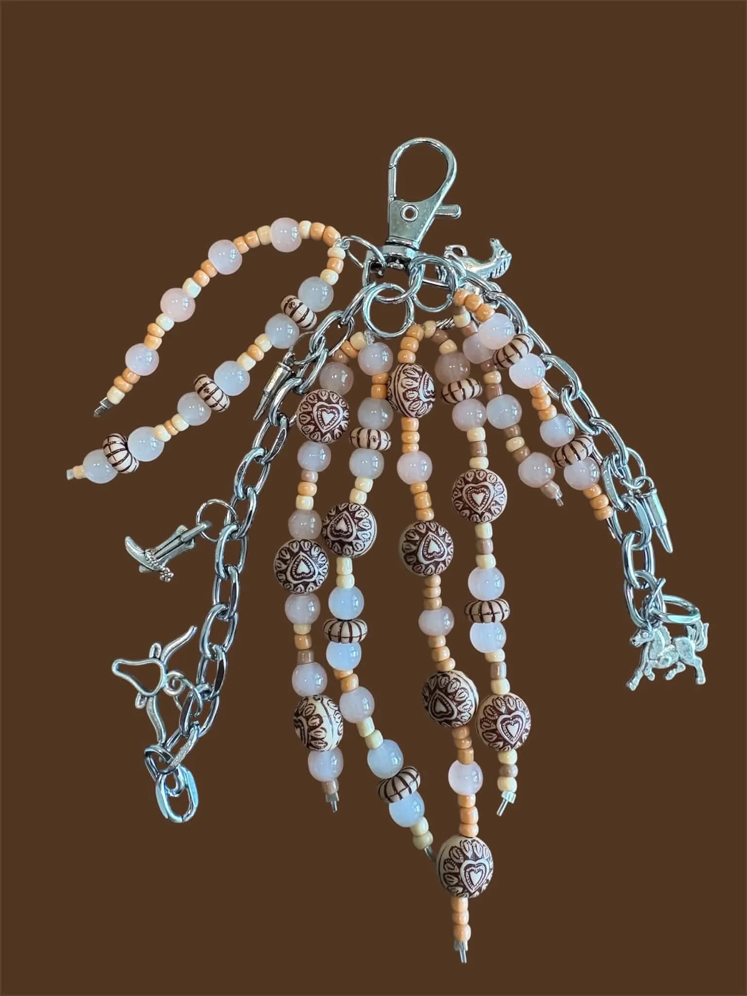 Silver Handmade Bag Charms