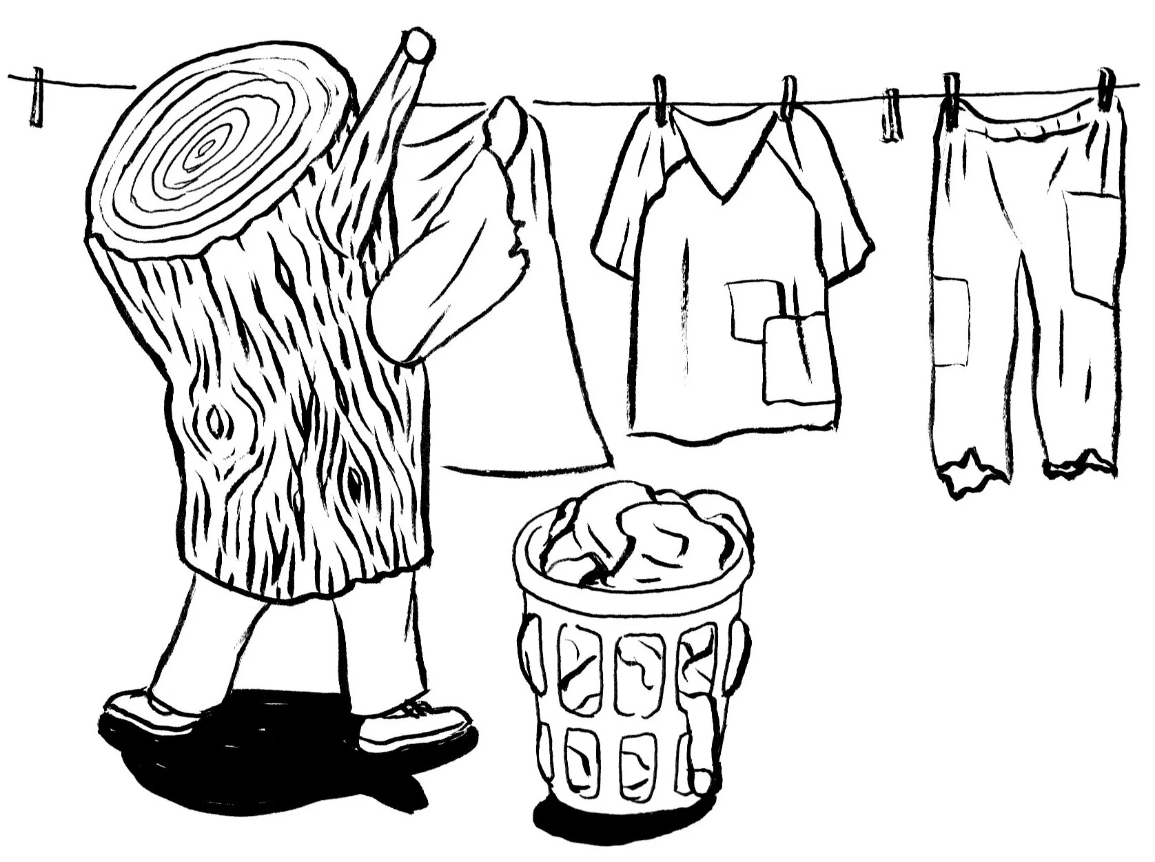 Book illustration, 2020