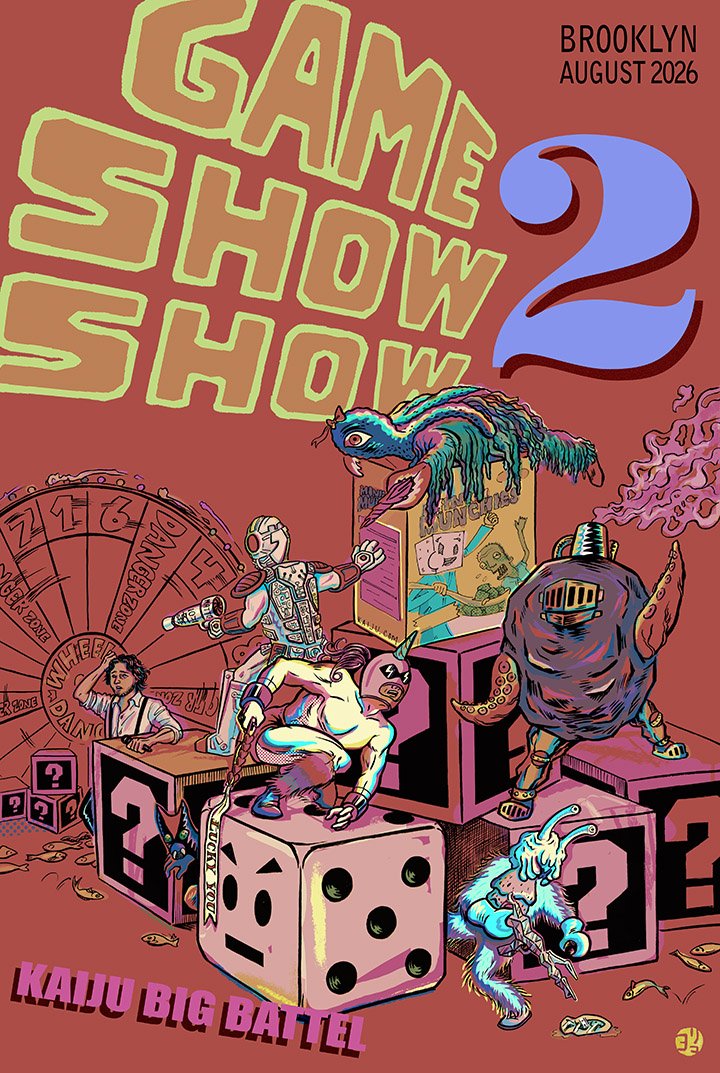 Kaiju Big Battel poster - Game Show Show 2 (2026)