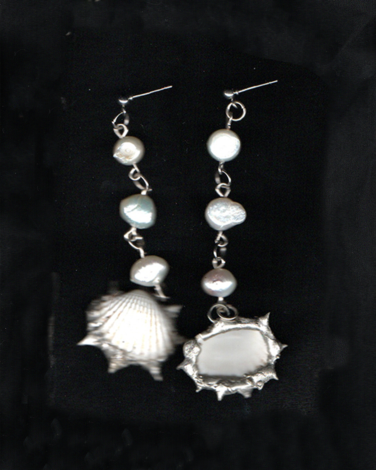 Teardrop Pearl Earrings