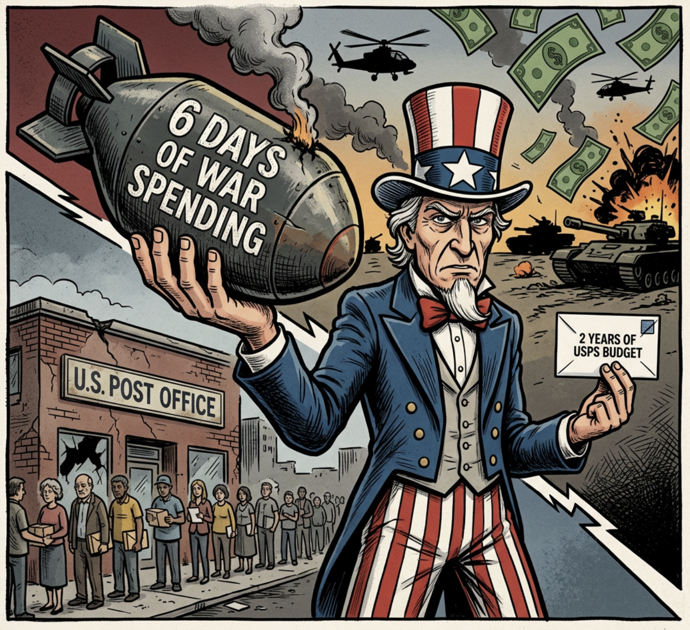 The United States Post Office in CRISIS.