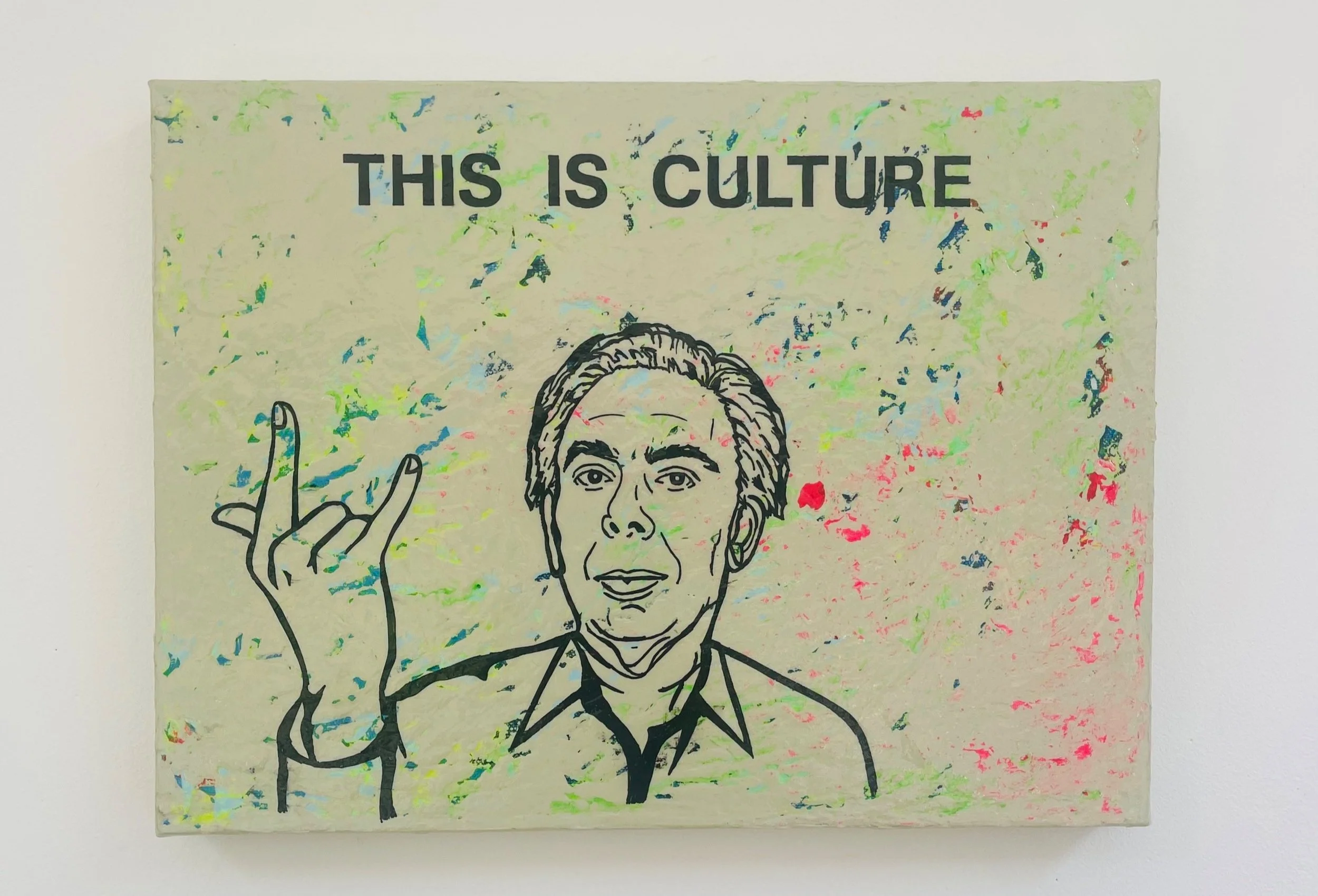 ALW - THIS IS CULTURE
Cement/Yellow
40cm x 30cm 3D CANVAS