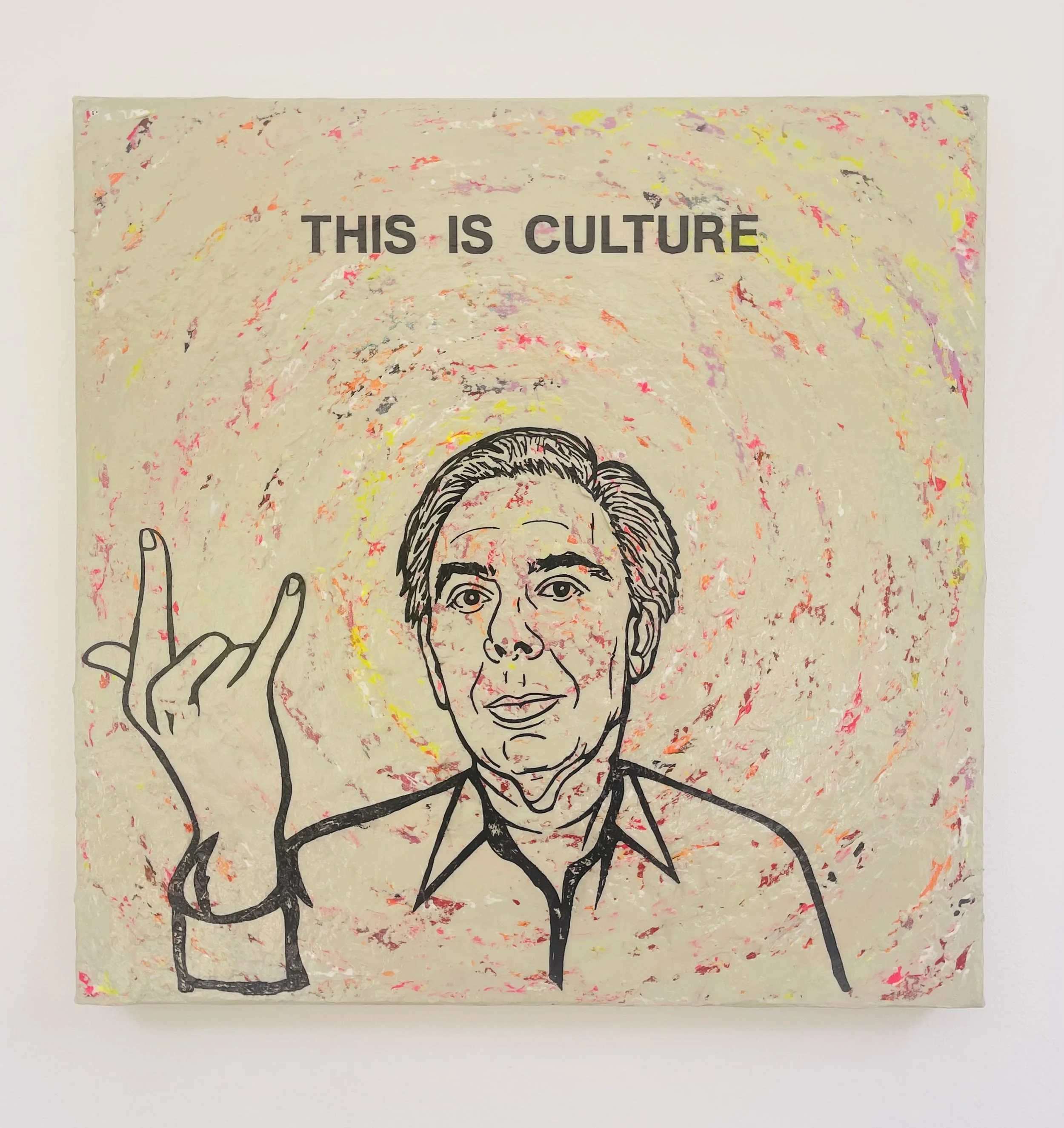 ALW - THIS IS CULTURE
Cement/Multi Swirl
50cm x 50cm 3D CANVAS