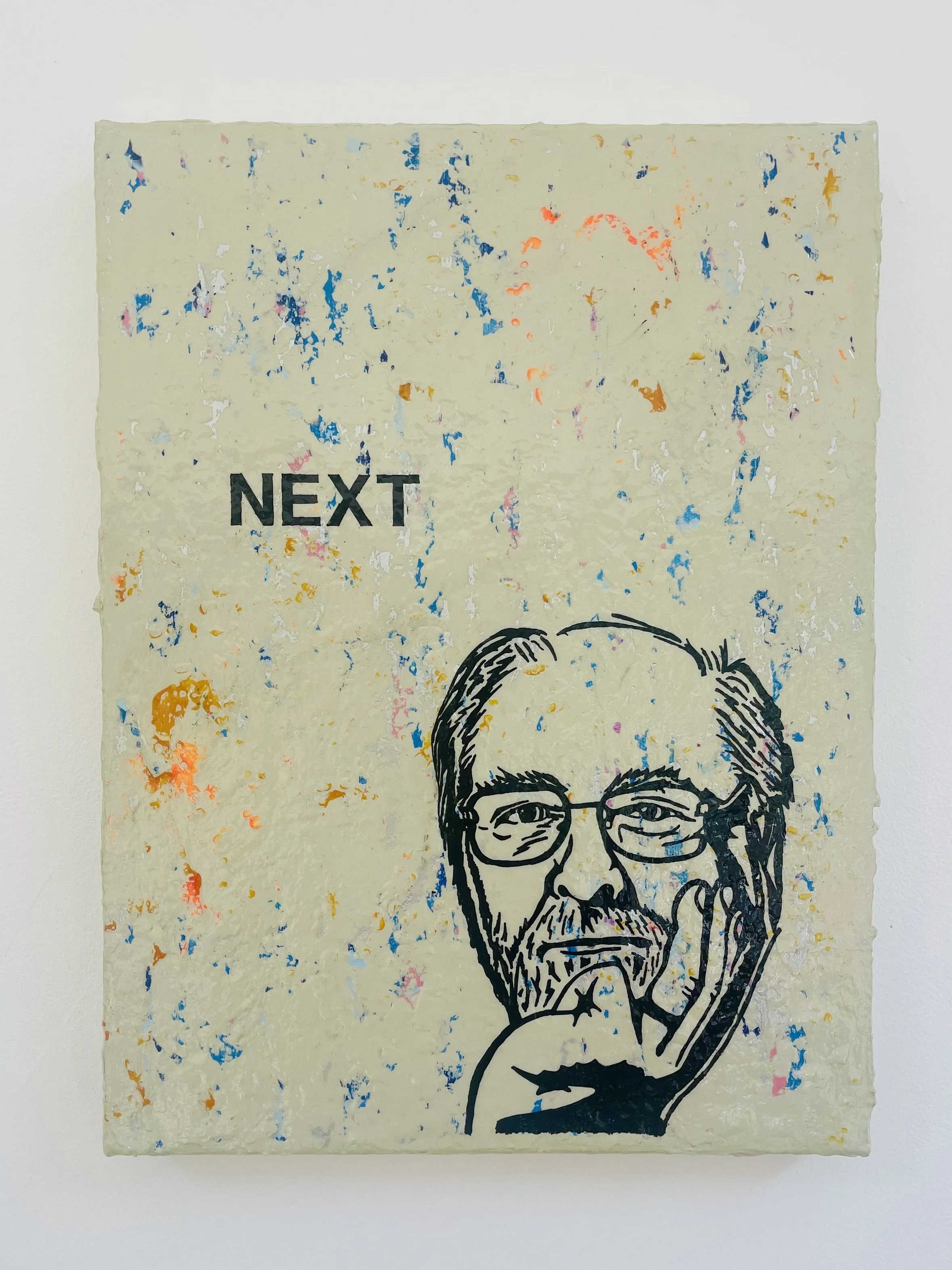 RICHARD ATTENBOROUGH - NEXT
Cement/Blue
40cm x 30cm 3D CANVAS