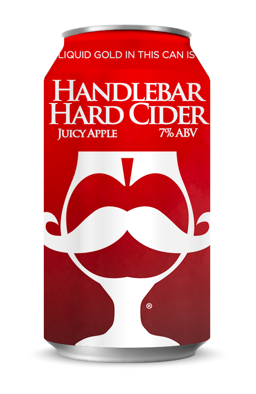 The Old Mine Handlebar Hard Cider in a can