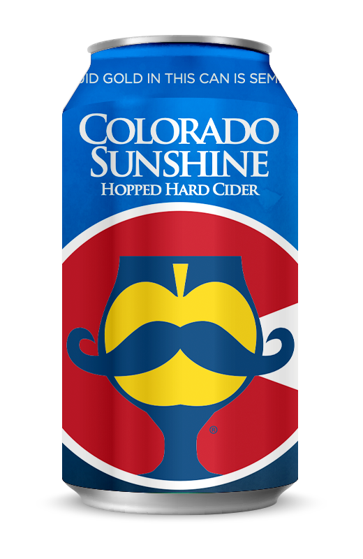 The Old Mine Colorado Sunshine Hopped Hard Cider in a can
