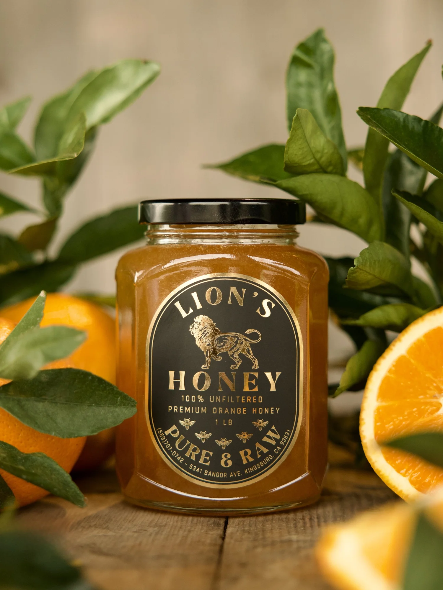 Orange Honey 1lb — Lion's Honey
