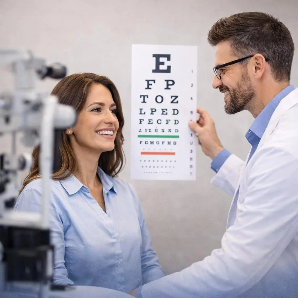 Geometric drawing of an outline square with sections divided by vertical, horizontal, and diagonal lines.