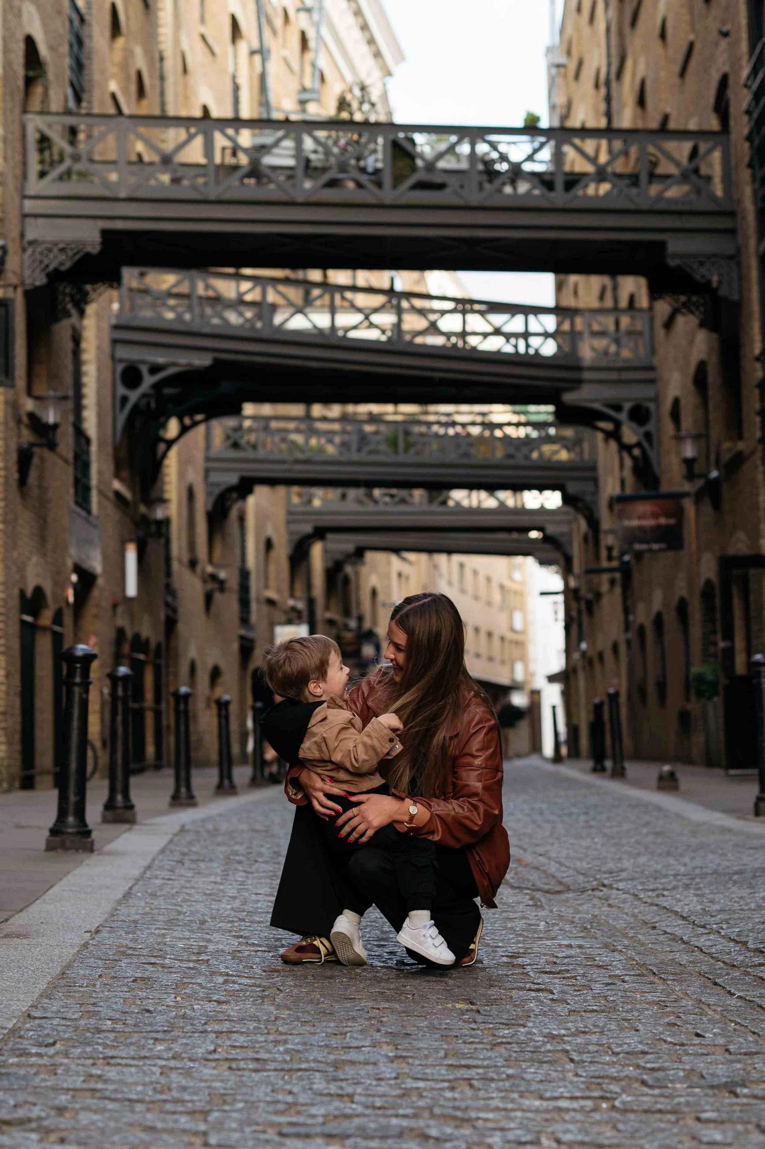 Mother-son photoshoot London