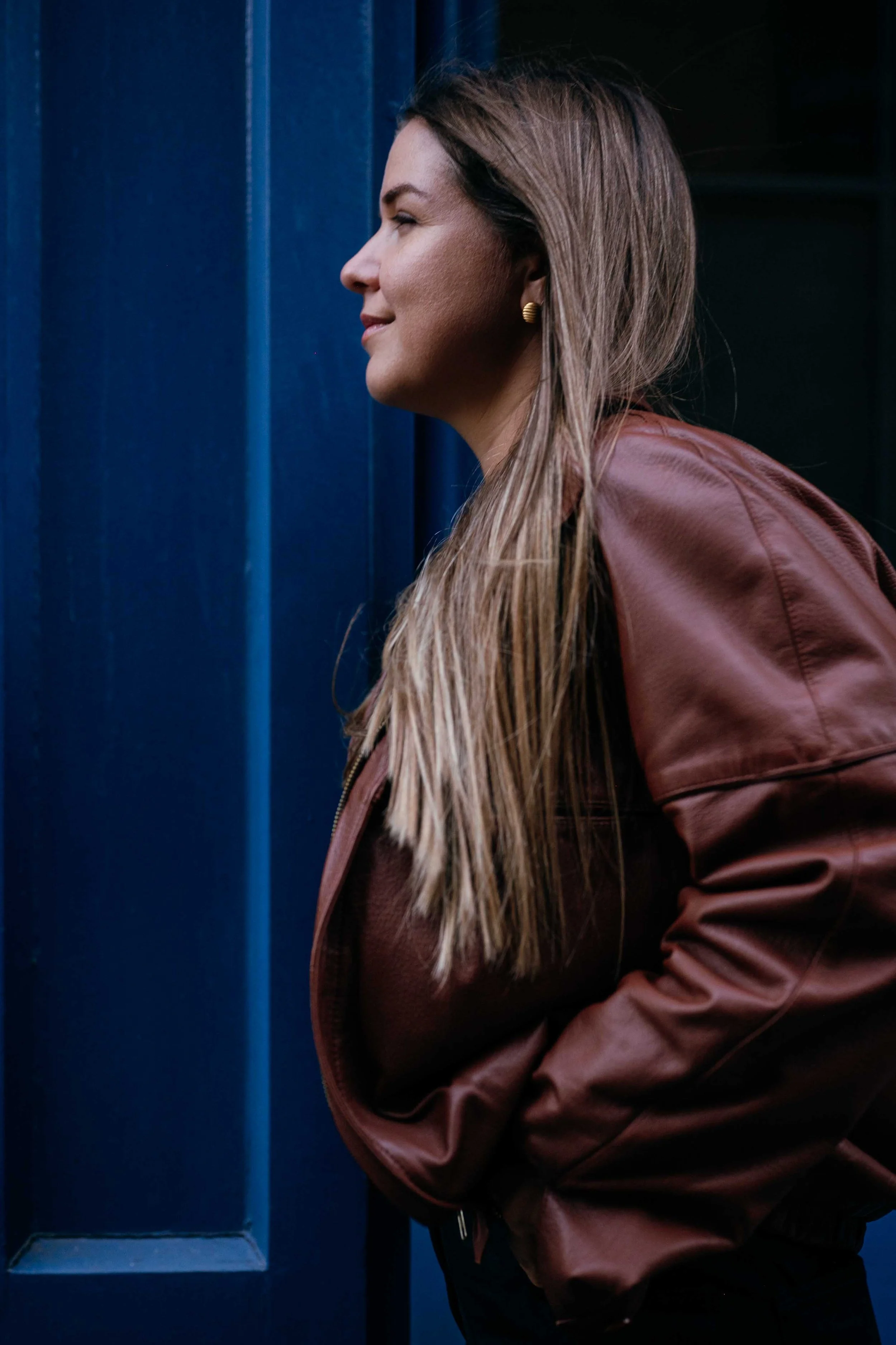 calm and expressive portrait session