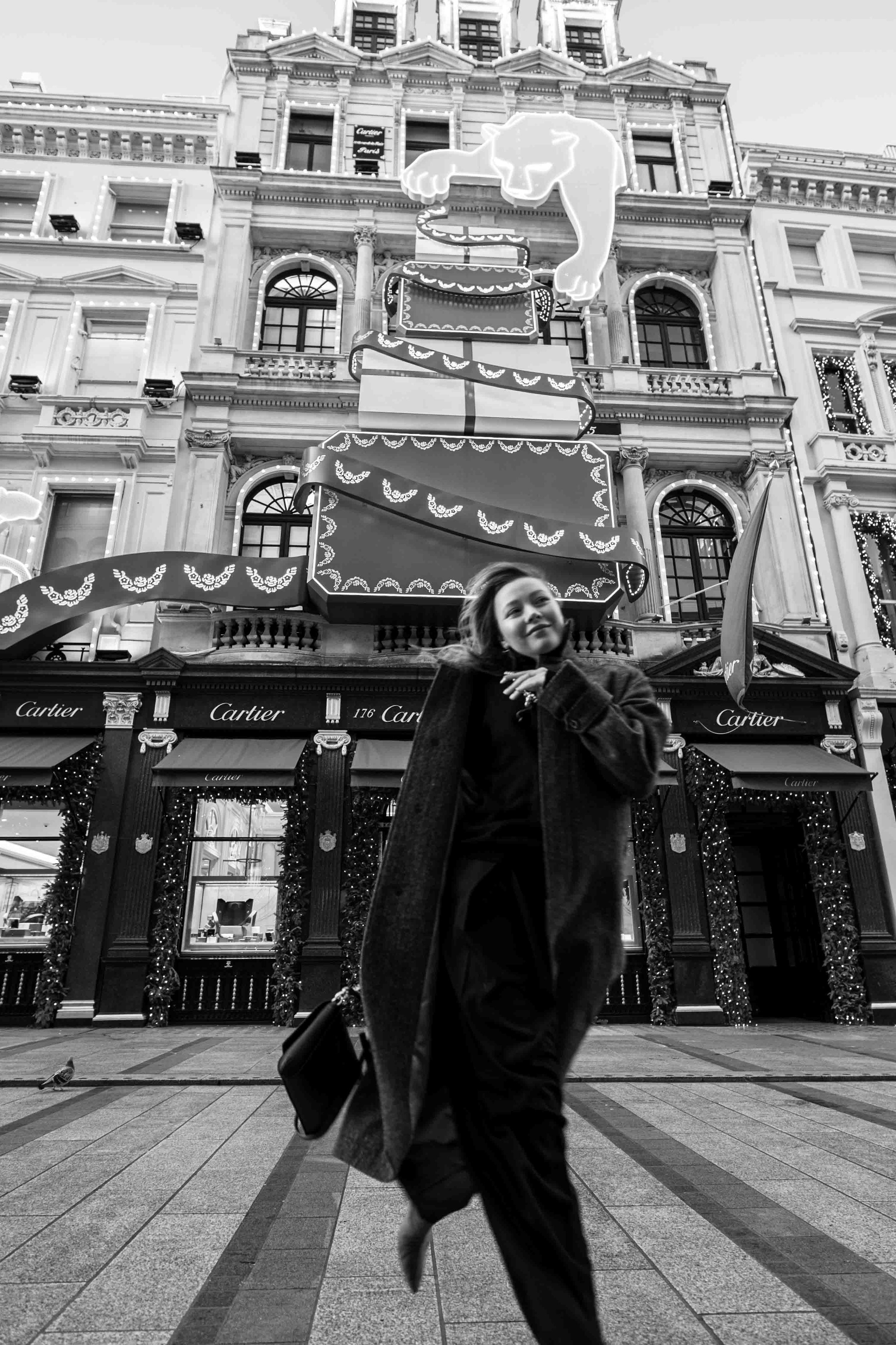 Elegant woman photoshoot